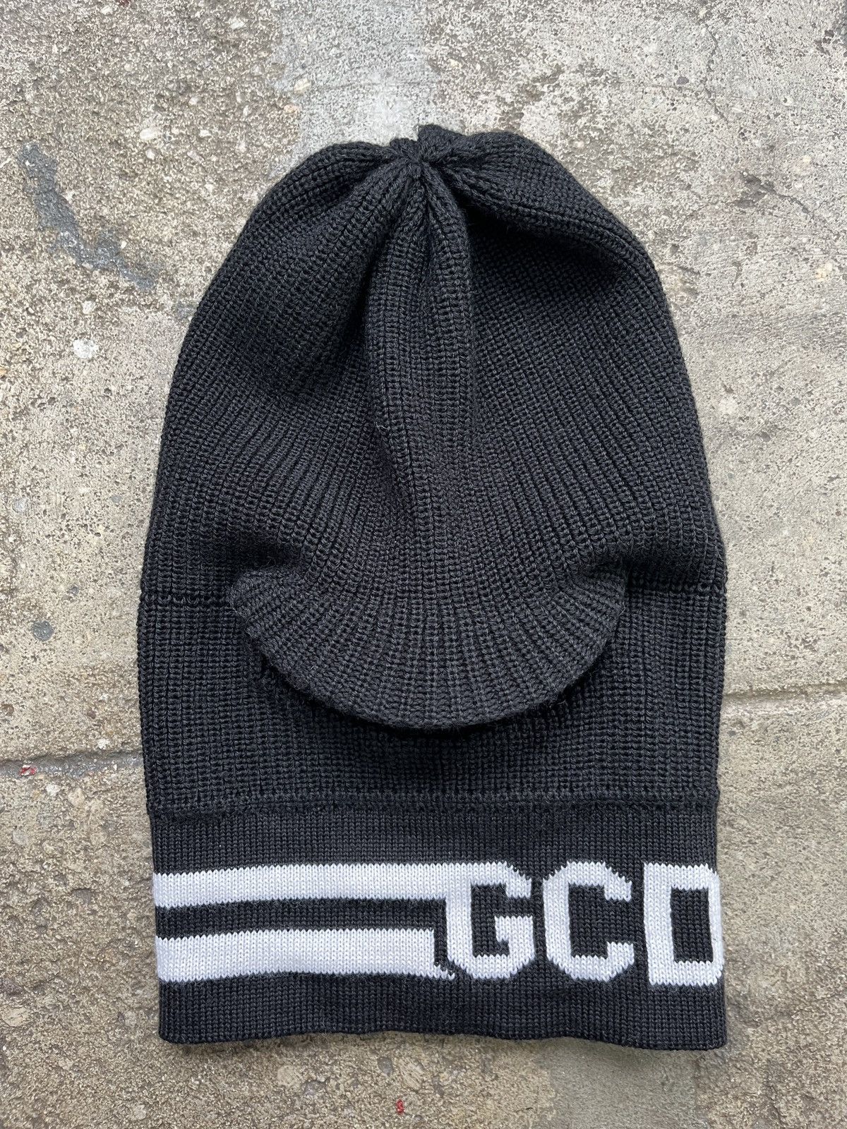 GCDS GCDS FW20 Wool Balaclava Hat (unisex) Size ONE SIZE - 4 Thumbnail