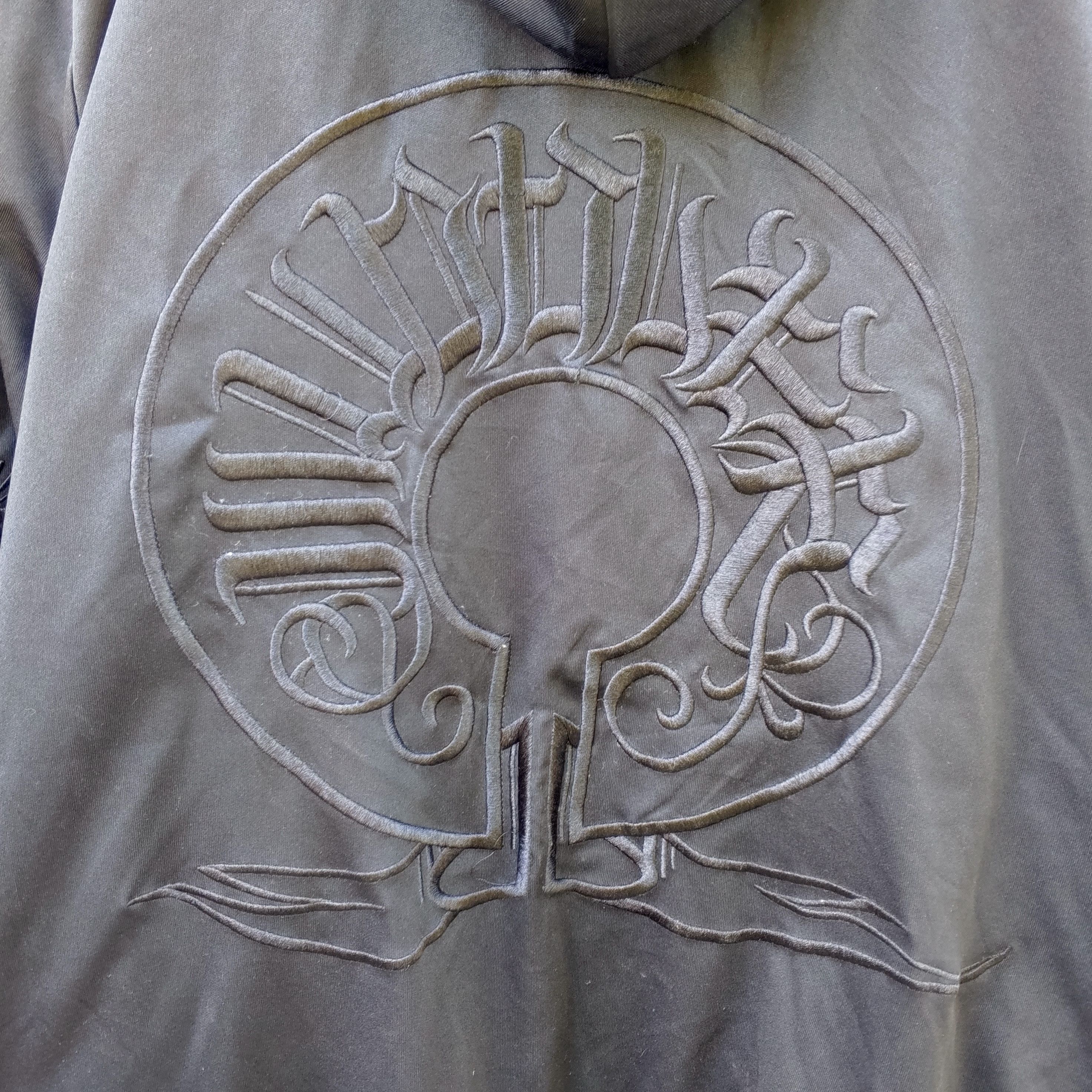 14th Addiction Black On Black Embroidery Chrome Hearts Style Hoodie Size US L / EU 52-54 / 3 - 4 Thumbnail