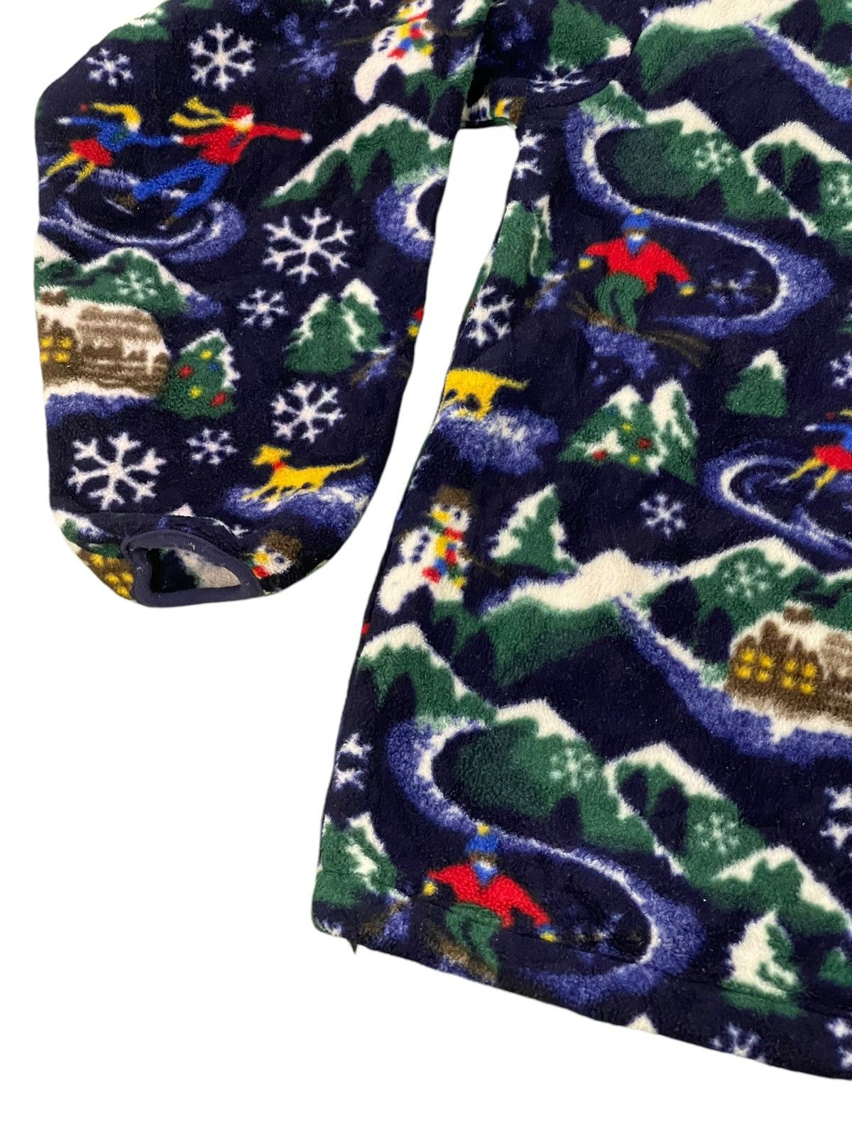 L.L. Bean Vtg L.L. Bean Fleece Snap T Pullover Ski 5🟩9 Size US M / EU 48-50 / 2 - 15 Thumbnail