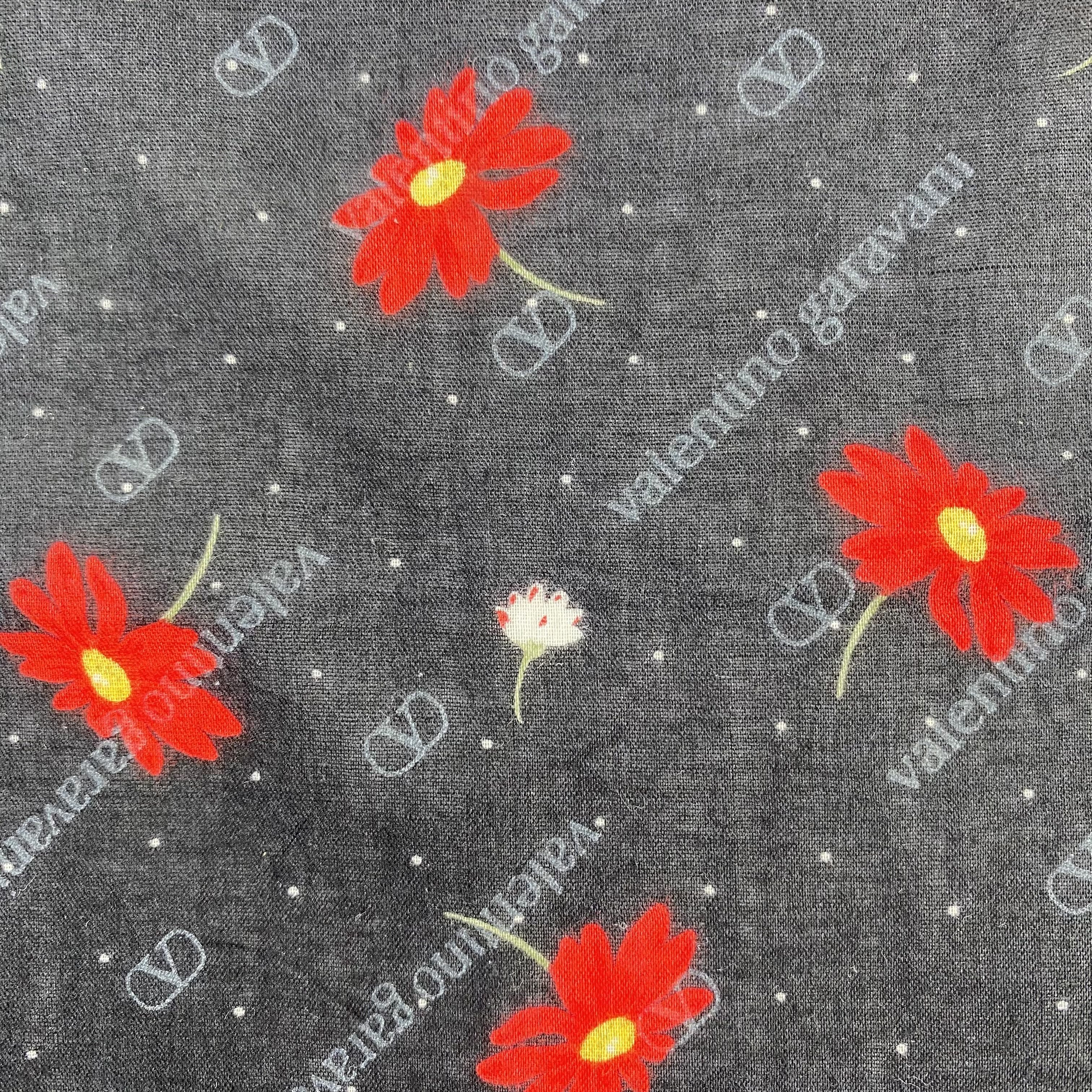Valentino × Vintage Valentino Garavani Bandana/ Handkerchief / Neckerchief-P1344 Size ONE SIZE - 4 Thumbnail