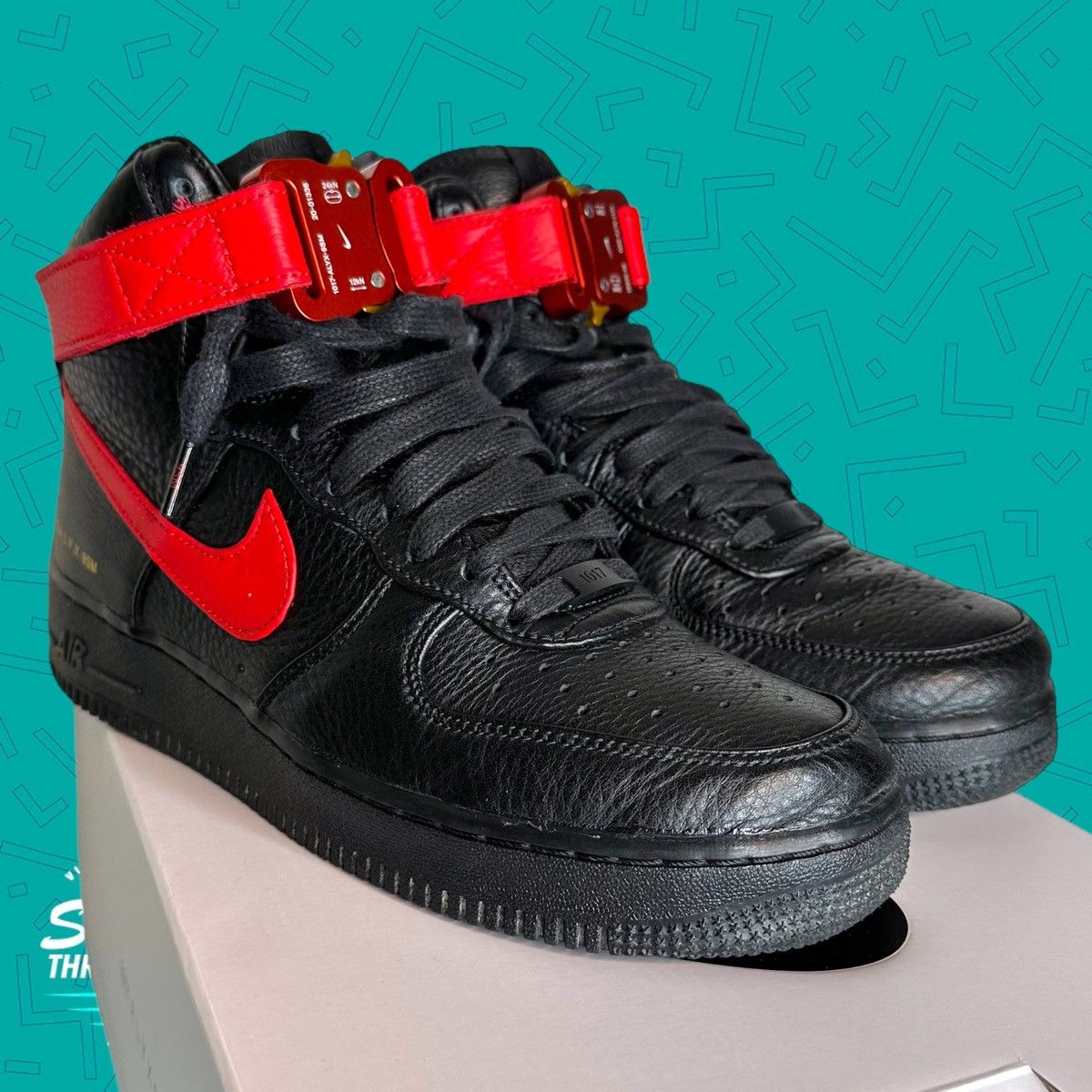 1017 ALYX 9SM × Alyx × Nike Alyx Nike Air Force 1 high | Grailed