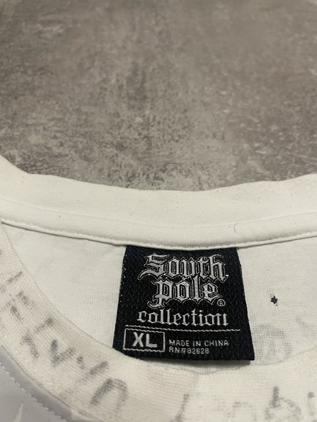 Southpole Vintage South Pole All Ower Print Rap T-Shirt 90s Size US XL / EU 56 / 4 - 9 Thumbnail