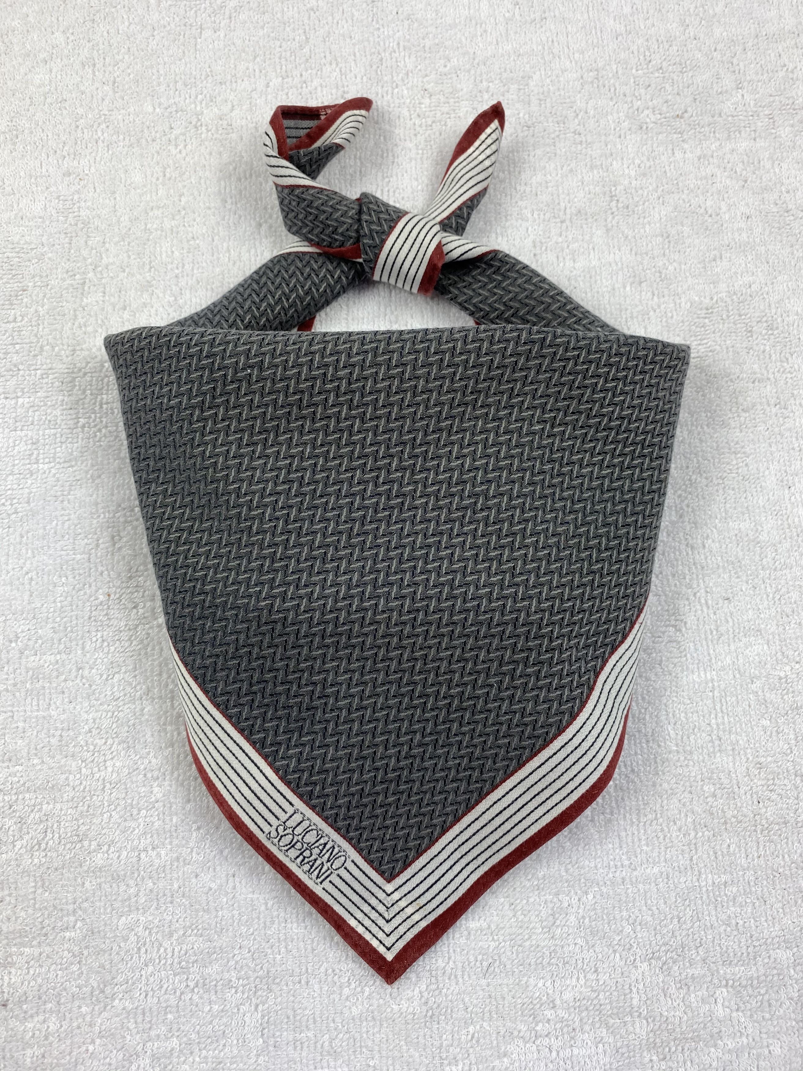 Vintage Luciano Soprani Handkerchief / Bandana / Neckerchief Size ONE SIZE - 1 Thumbnail