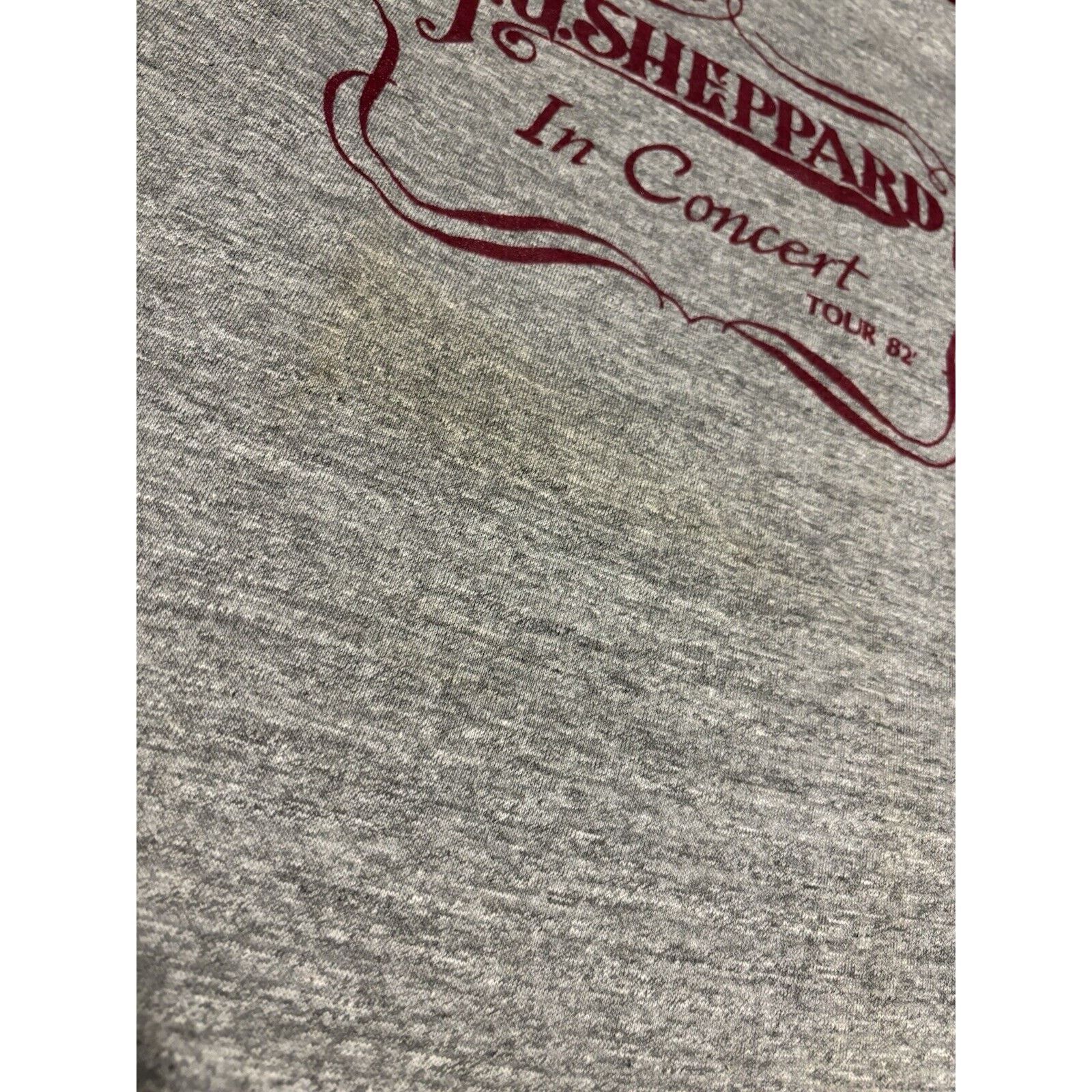 Other vintage T.G sheppard 1980s reglan shirt Long Sleeve Grey L Size US L / EU 52-54 / 3 - 7 Thumbnail