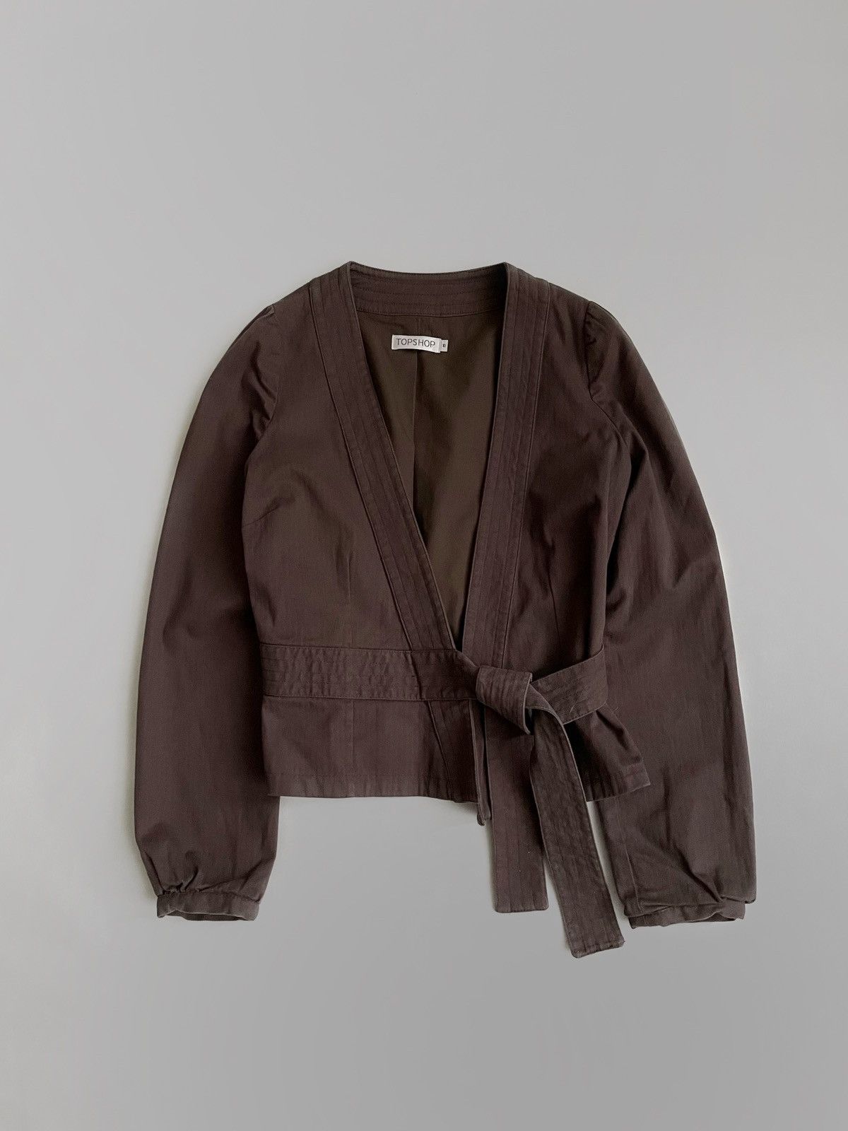 Japanese Brand × Topshop Vintage Topshop Kimono jacket Japanese style Size L / US 10 / IT 46 - 1 Thumbnail