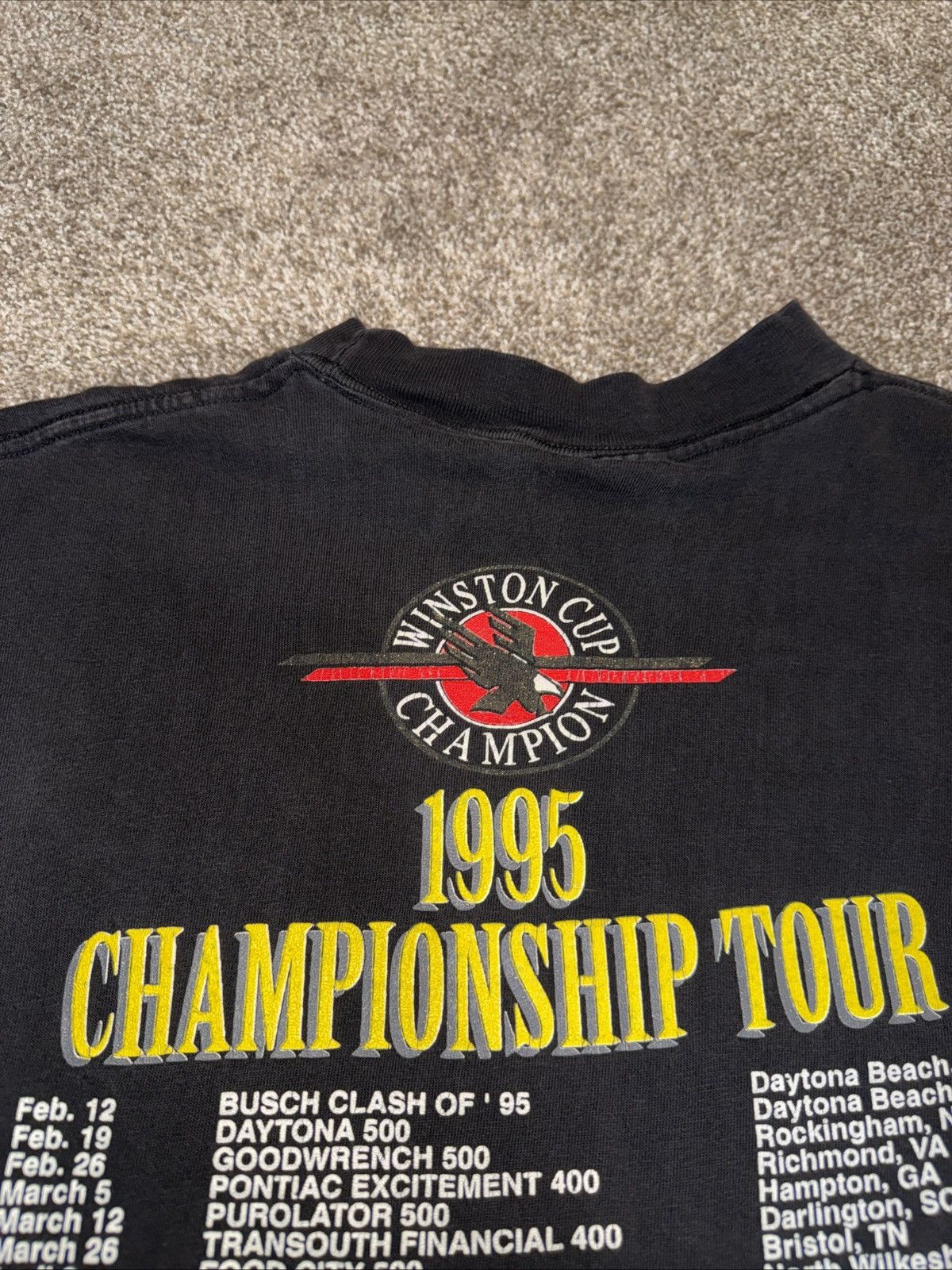 NASCAR 1995 Vintage Dale Earnhardt NASCAR Vintage Tee Size Medium Size US M / EU 48-50 / 2 - 12 Thumbnail