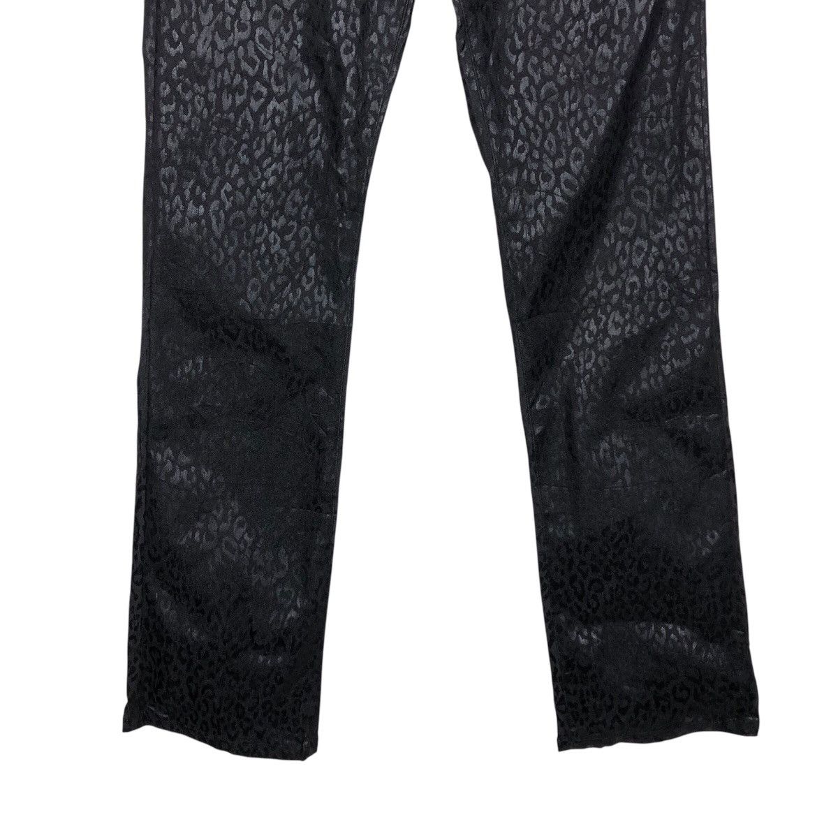 Japanese Brand 📌Vintage Biker Pants Polkadot Design Black Varia Size US 32 / EU 48 - 6 Thumbnail