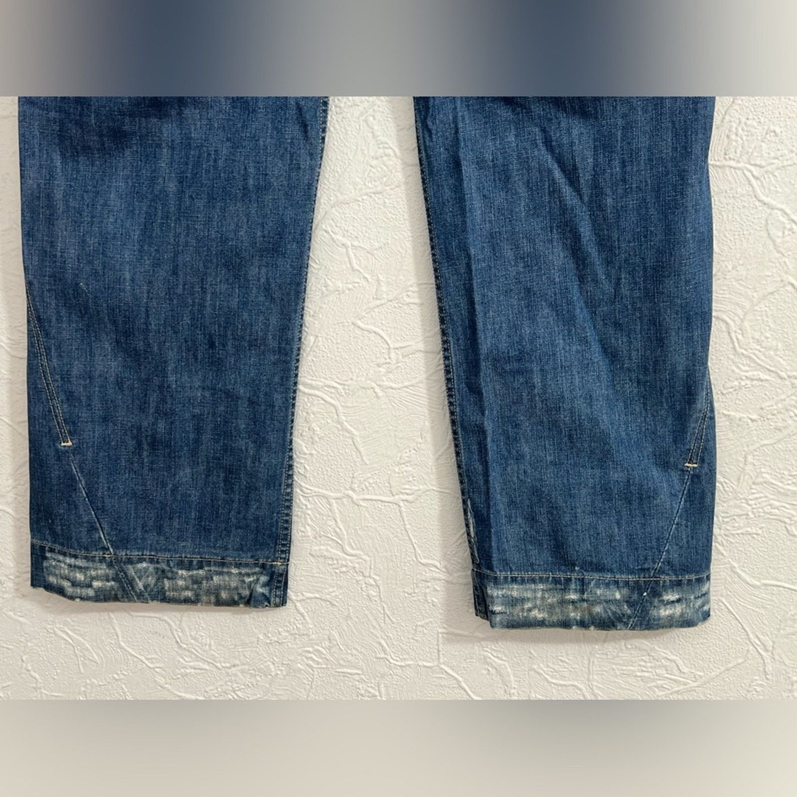 Vintage Vintage Meezan Jeans Mens 34x29 Jnco Style Y2K Baggy Skater Size US 34 / EU 50 - 6 Thumbnail
