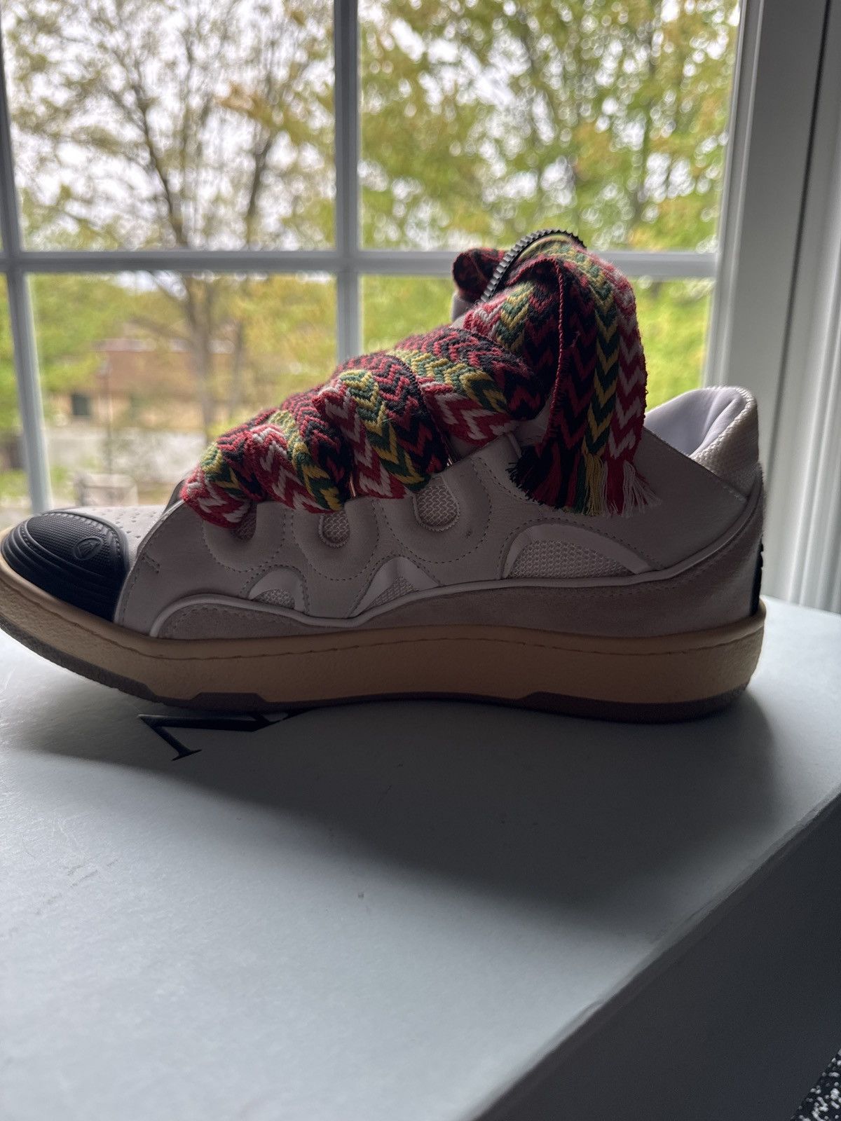 Lanvin lanvin curb sneakers Size US 7 / EU 40 - 4 Thumbnail