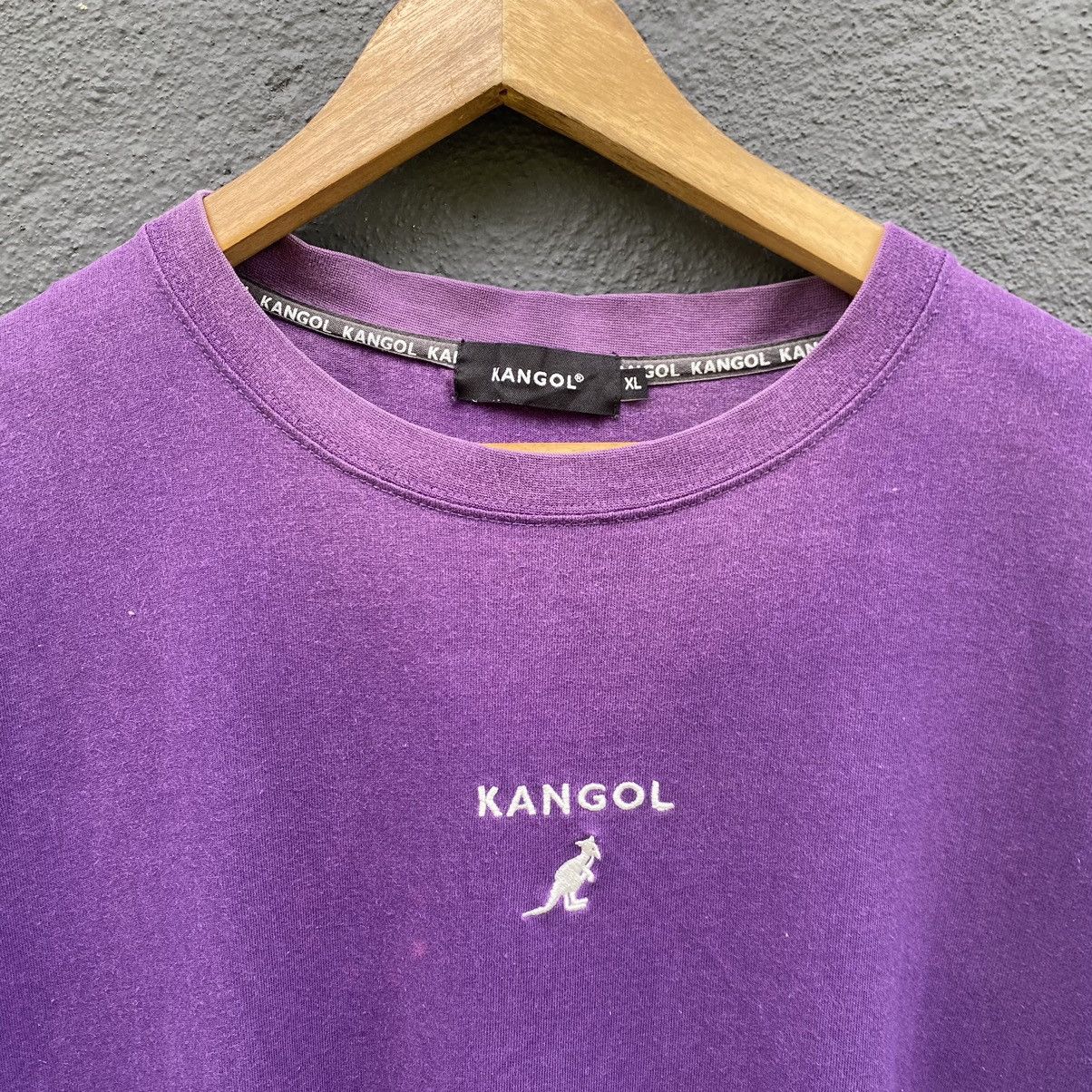 Kangol Thrashed Faded Vintage Kangol Embroidered ERD GRUNGE TEE Size US XL / EU 56 / 4 - 3 Thumbnail