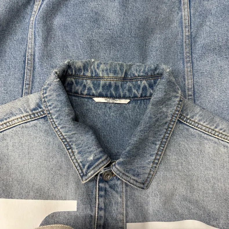 Valentino Valentino Printed denim jacket Size US XL / EU 56 / 4 - 5 Thumbnail