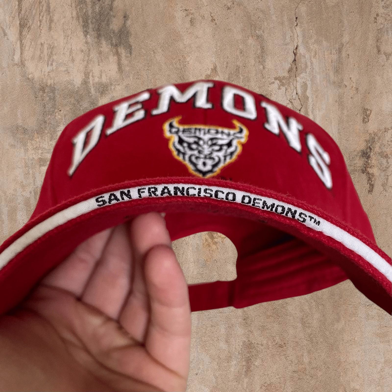 Vintage Vintage Y2K San Francisco Demons XFL Hat OSFA Adjustable Size ONE SIZE - 7 Thumbnail