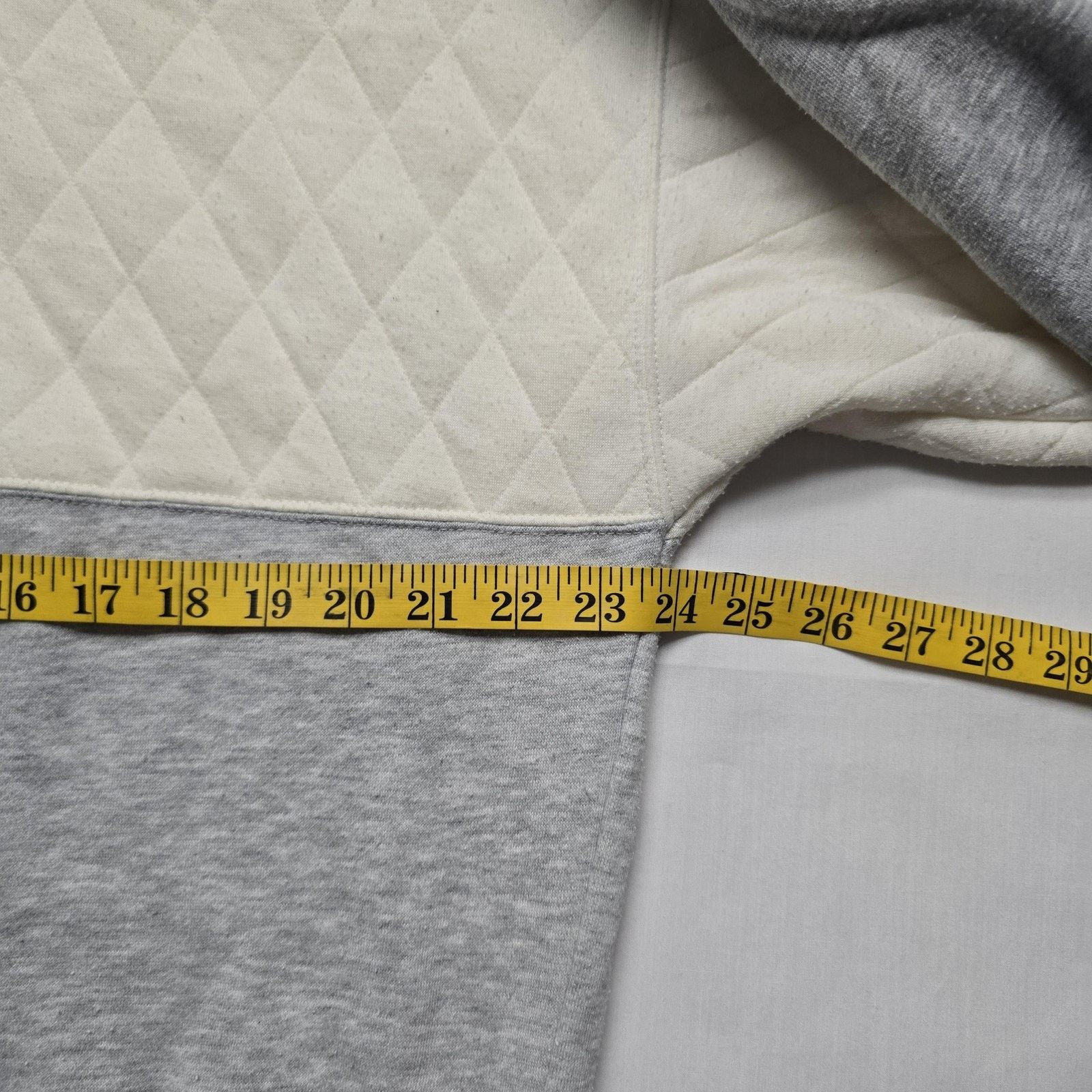 Vintage Vintage Cheetah Mervyns Sweater L Gray Quilted Pullover Size L / US 10 / IT 46 - 9 Thumbnail