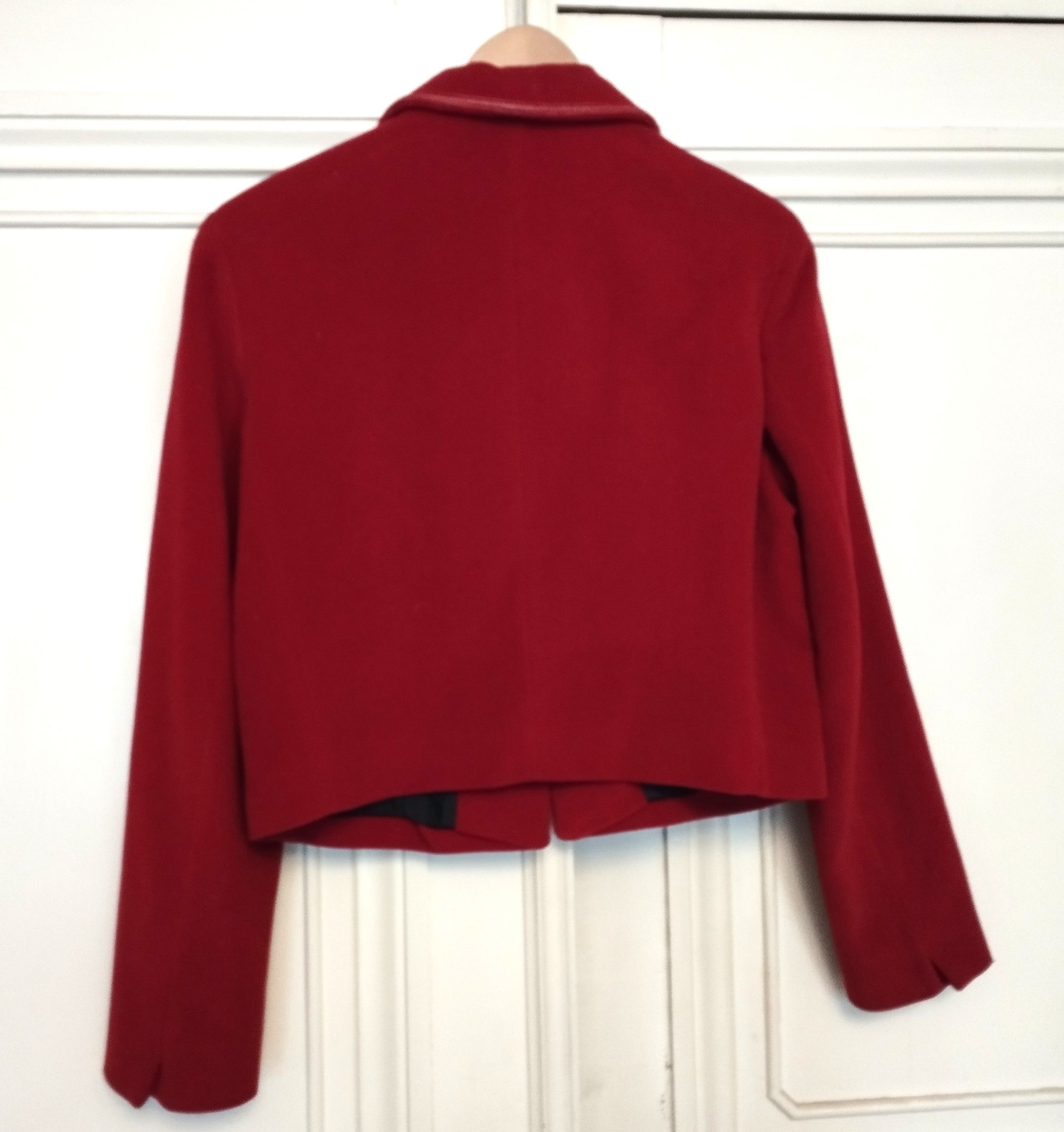 agnes b. Agnès B Veste Couture Laine T3 OU TM/L Size L / US 10 / IT 46 - 2 Thumbnail