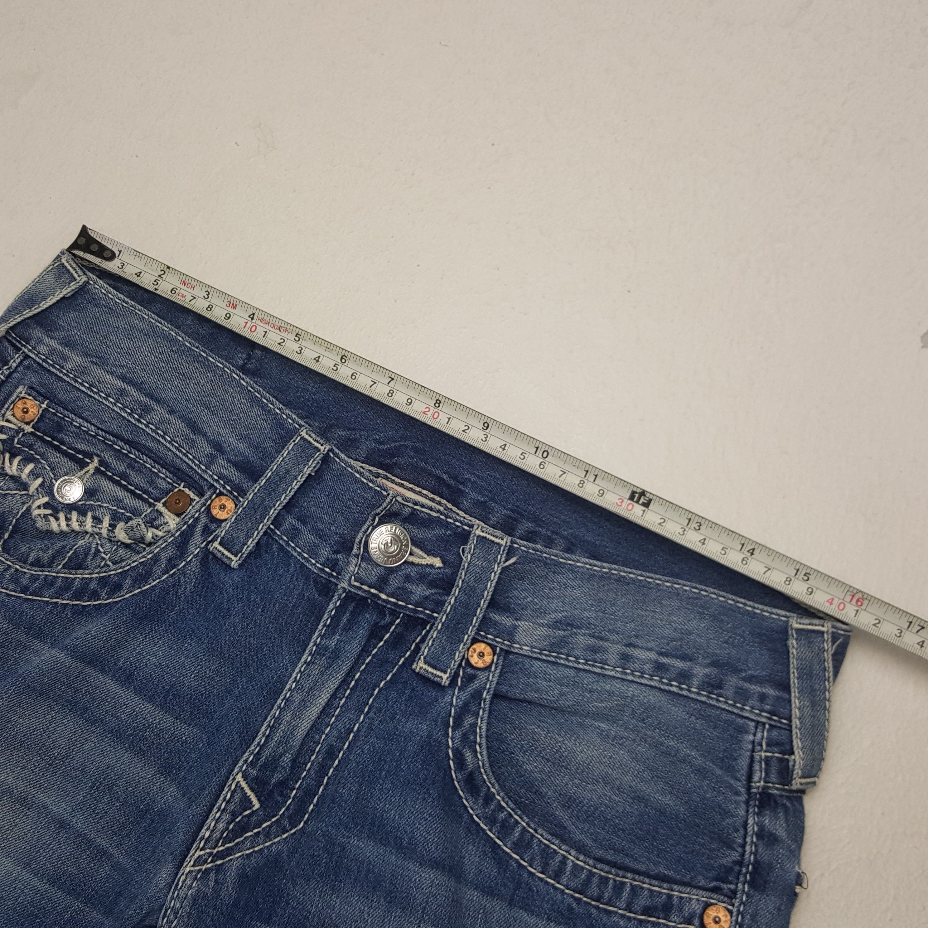 True Religion × Vintage Vintage True Religion American Brand Bootcut Denim Jeans Size 32" / US 10 / IT 46 - 9 Thumbnail