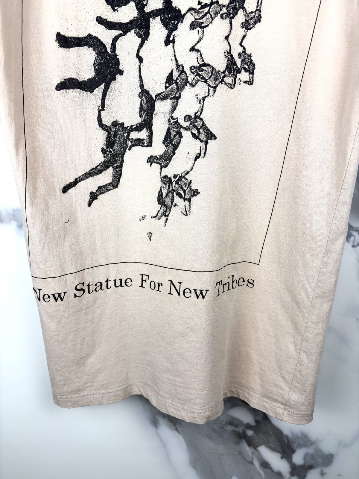 Raf Simons SS06 Raf By Raf Simons New Statue For New Tribes Tshirt Size US M / EU 48-50 / 2 - 2 Thumbnail