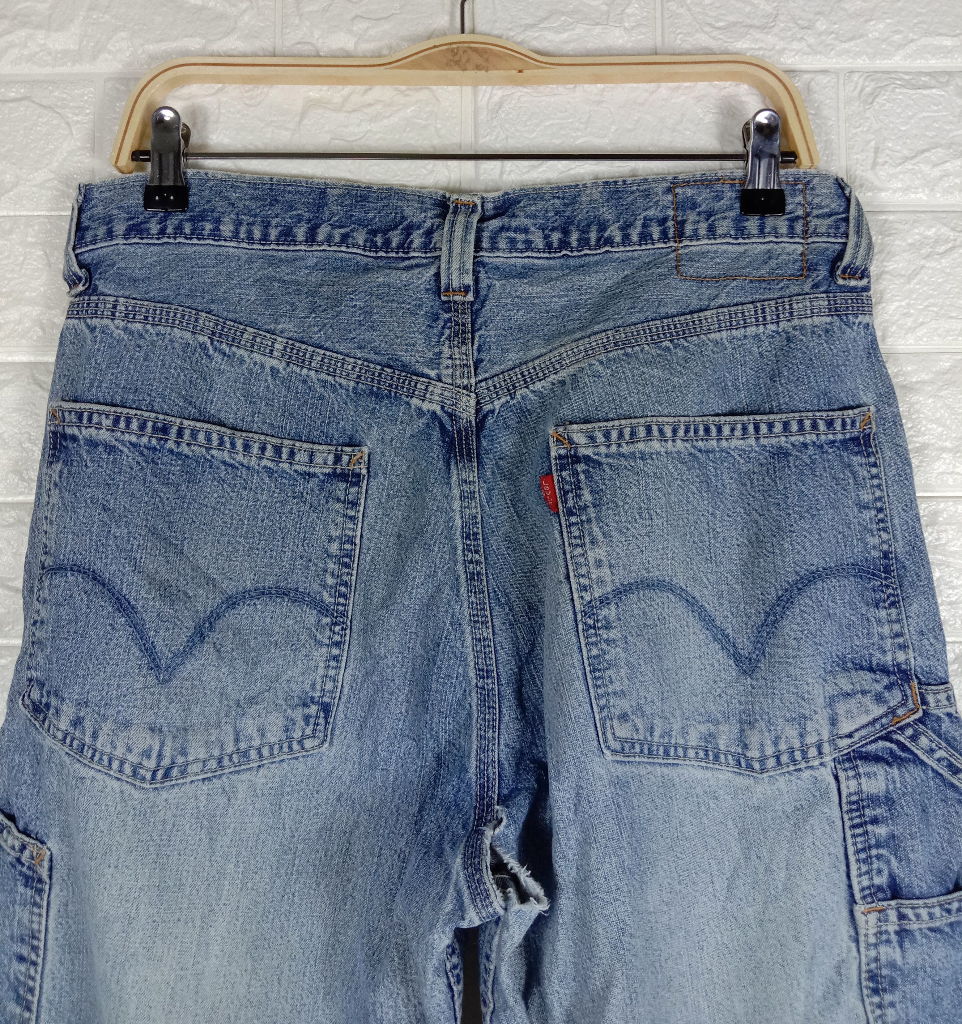 Levi's Vintage Levi's Carpenter Earth Tone Loose Straight Jeans Size US 32 / EU 48 - 6 Thumbnail