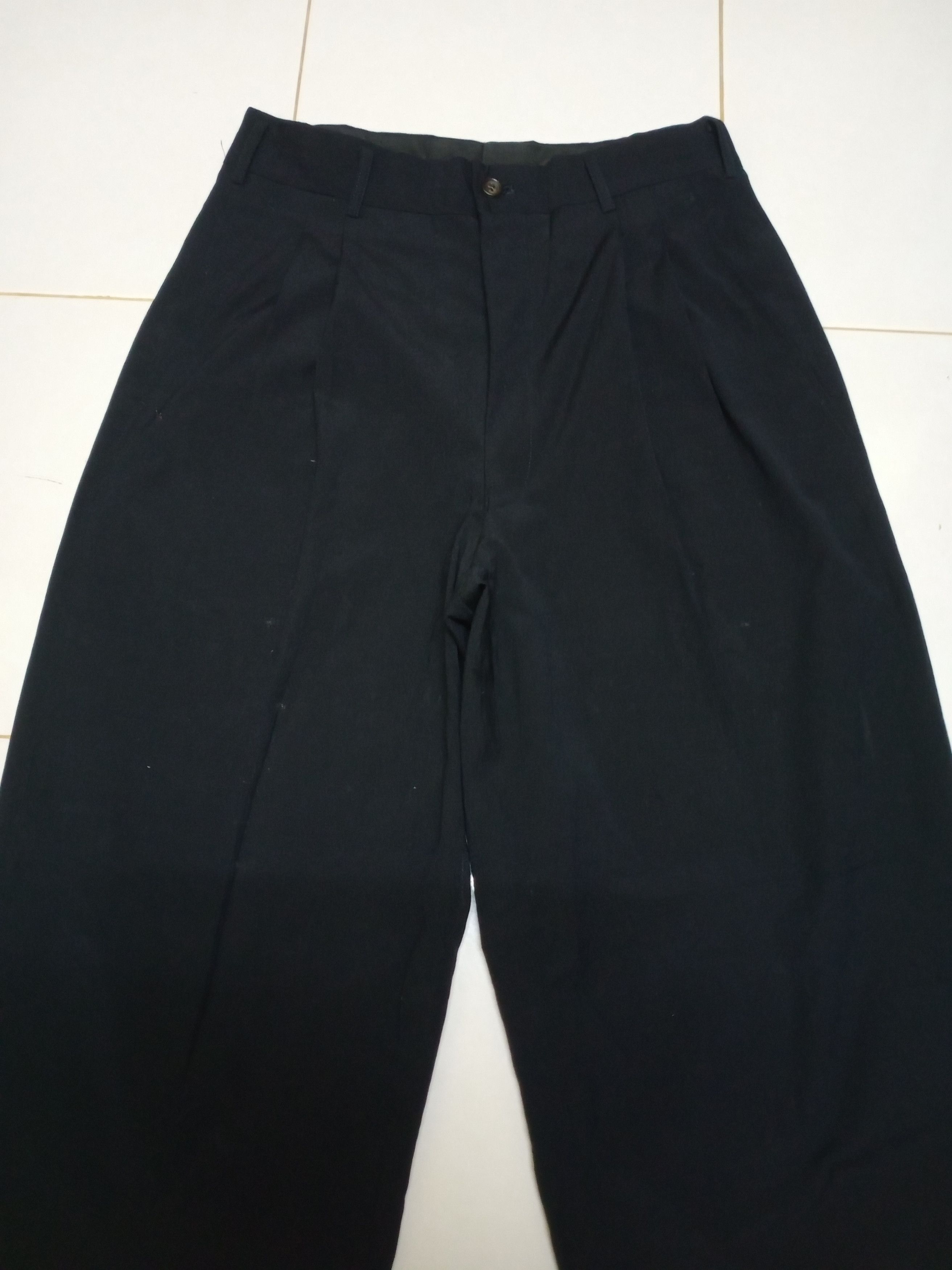 Comme des Garcons Rare Vintage Comme Des Garcons Homme Wool Laine Pants Size US 27 - 3 Thumbnail
