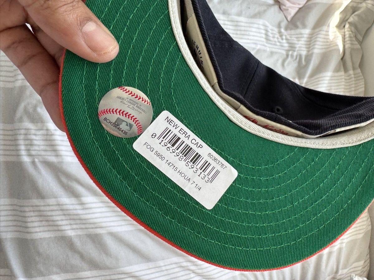 Essentials × Fear of God × New Era Fear of God x New Era Houston Astros 59FIFTY Cap 7 1/4 Size ONE SIZE - 2 Thumbnail