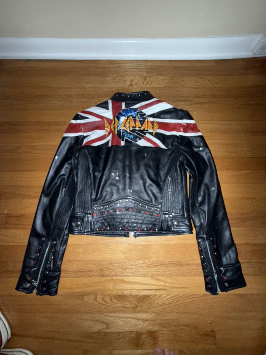 Wilsons Leather Wilsons leather DEF LEPPARD jacket Size S / US 4 / IT 40 - 4 Thumbnail