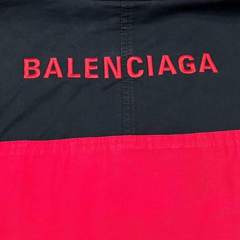 Other Balenciaga Black and red embroidered washed jacket Size US XS / EU 42 / 0 - 4 Thumbnail