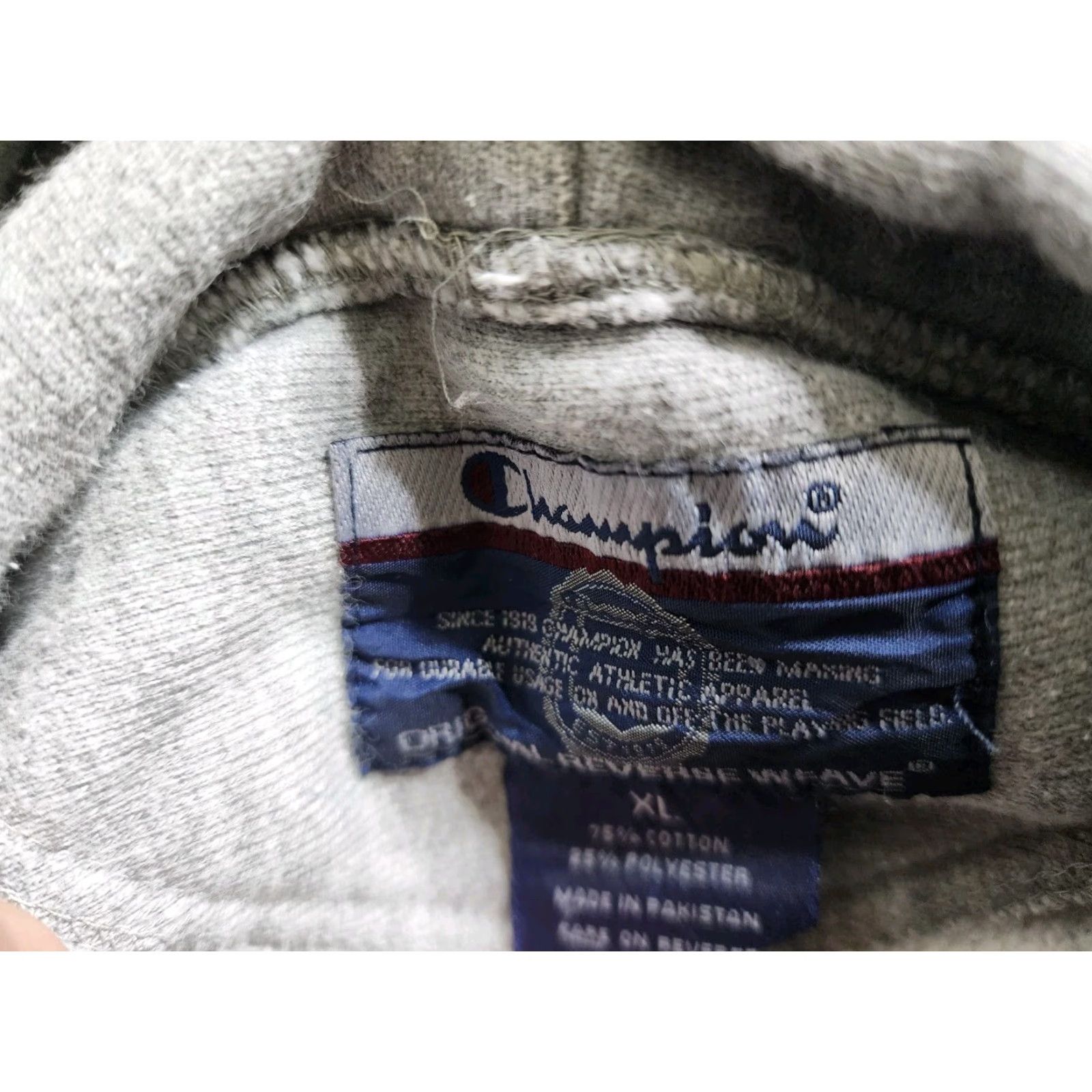 Champion VINTAGE Champion Reverse Weave Sweatshirt Mens XL Bentley University Hoodie 90s Gray Pullover Size US XL / EU 56 / 4 - 5 Thumbnail