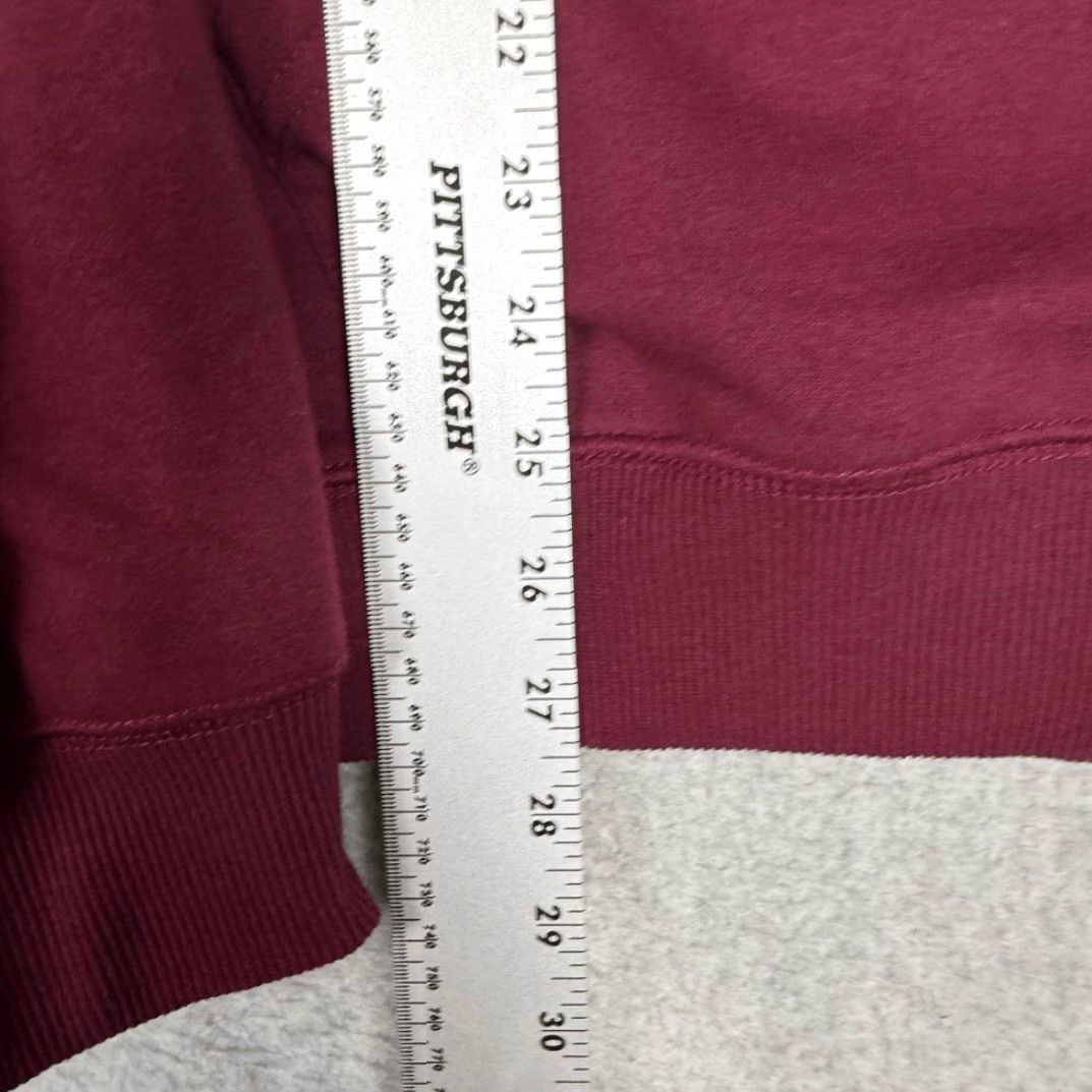 Vintage VINTAGE NWOT Pro Club Heavyweight Hoodie Sweatshirt Pullover Men’s L Burgundy Red Shirt Size L / US 10 / IT 46 - 5 Thumbnail