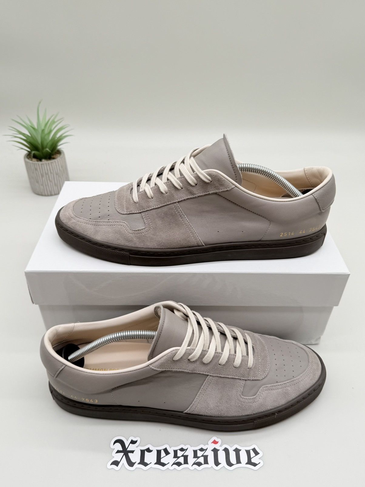 Common Projects Common Project BBall Slim Gray Size US 11 / EU 44 - 2 Thumbnail