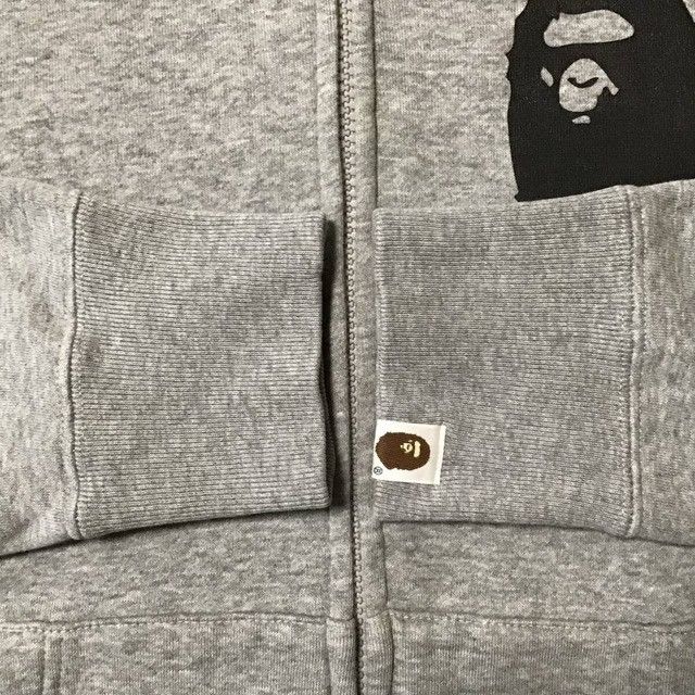 Bape BAPE head logo full zip hoodie a bathing ape NIGO Size US M / EU 48-50 / 2 - 5 Thumbnail
