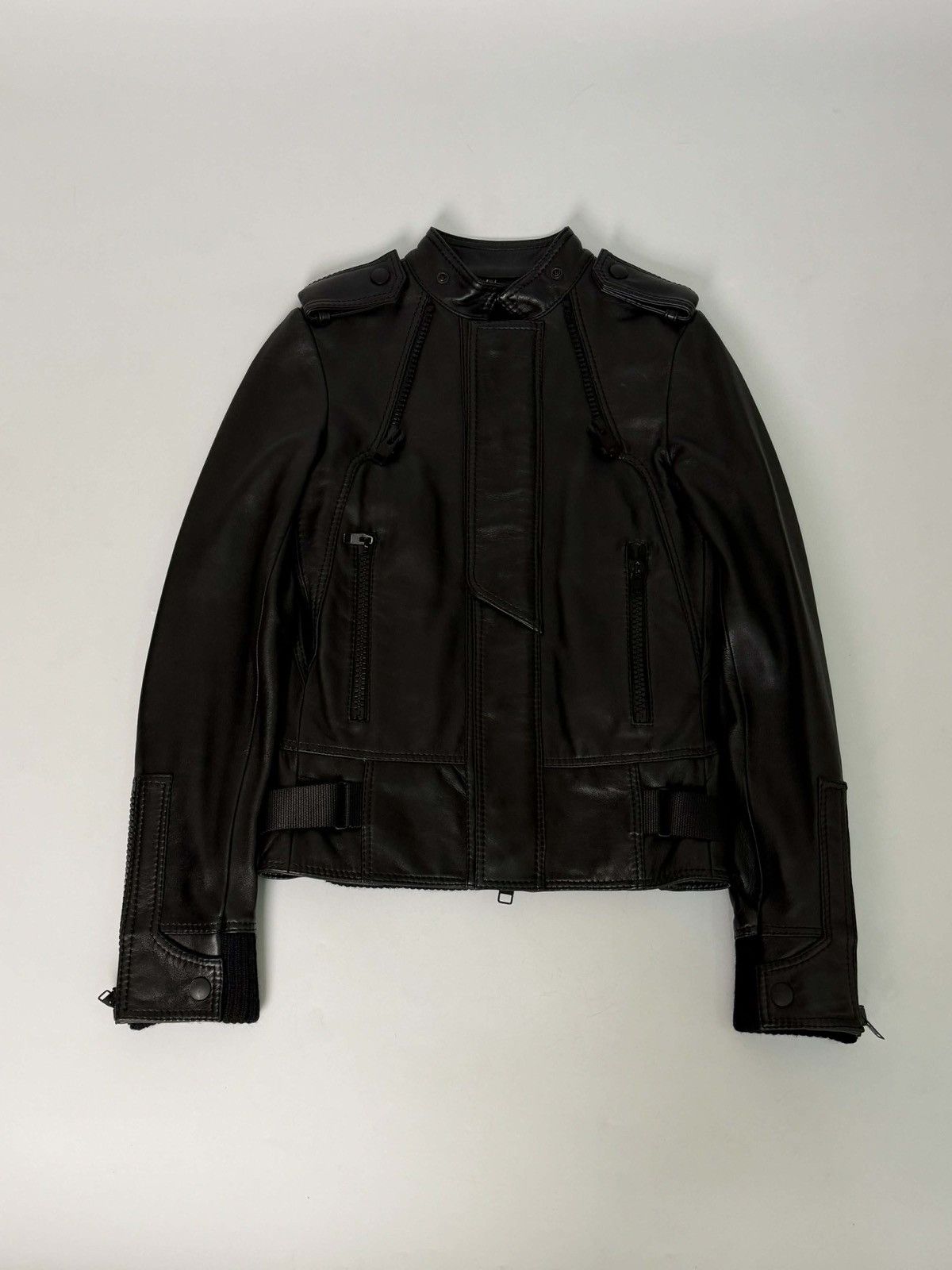 Dior × Hedi Slimane Dior Homme 07 AW Navigate Leather Jacket | Grailed