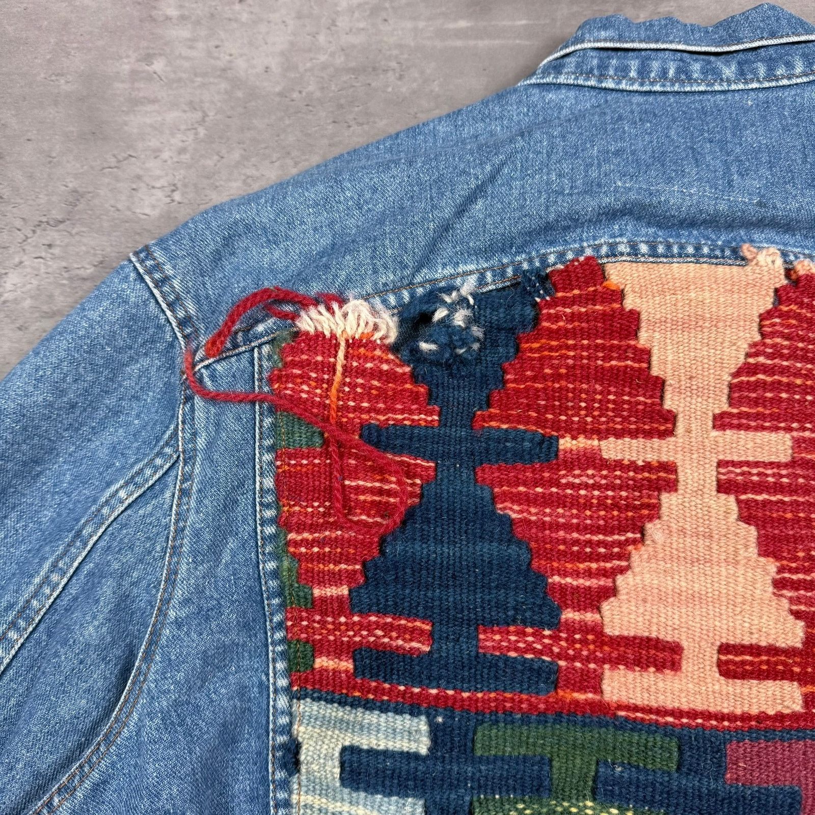 Vintage Vintage Jensen Smith Western Woven Denim Jacket Size US XL / EU 56 / 4 - 6 Thumbnail