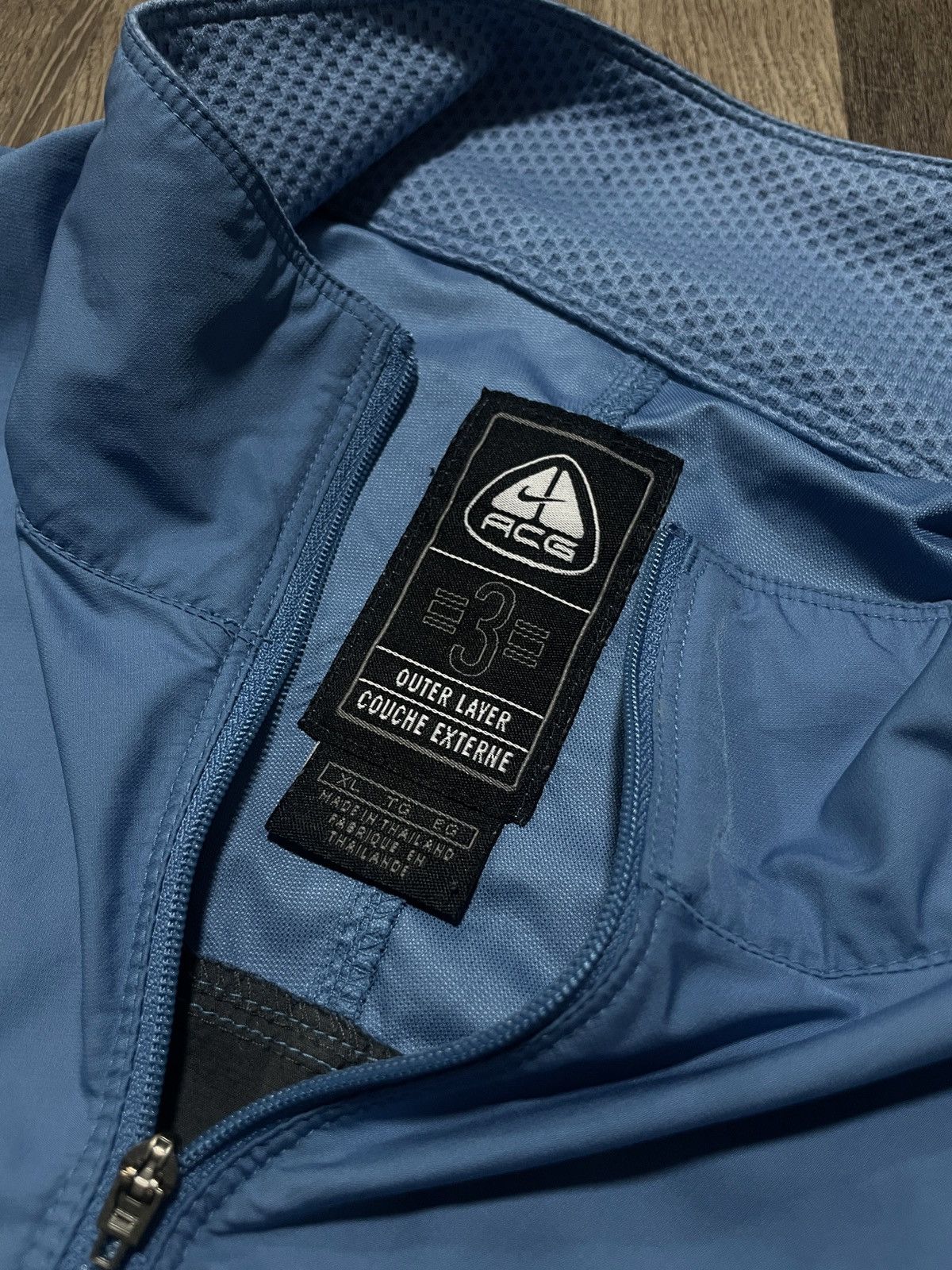 Nike × Nike ACG × Vintage Vintage Nike ACG Light Jacket Size US XL / EU 56 / 4 - 4 Thumbnail