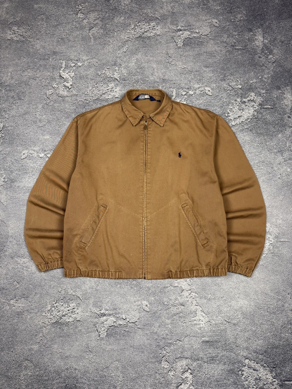 Polo Ralph Lauren 90s Vintage Polo Ralph Lauren Brown Bomber Jacket Size US M / EU 48-50 / 2 - 2 Thumbnail