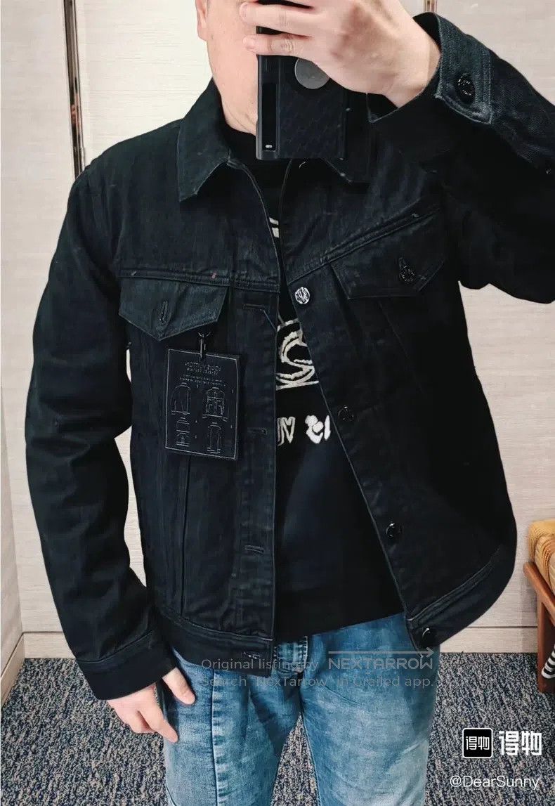 Louis Vuitton Louis Vuitton Black DNA tag denim jacket Size US M / EU 48-50 / 2 - 7 Thumbnail