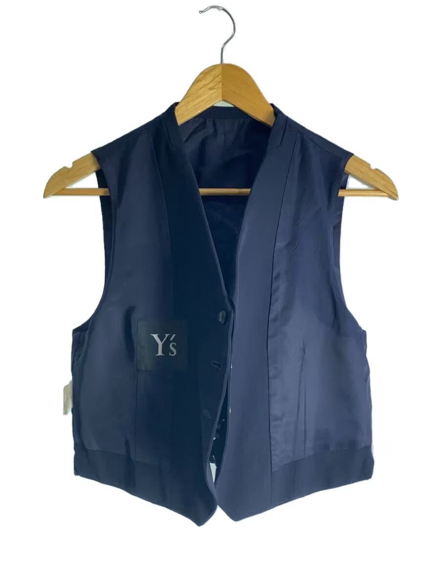 Yohji Yamamoto yohji yamamoto POUR HOMME Y’s wool navy vest Size US XXL / EU 58 / 5 - 1 Thumbnail