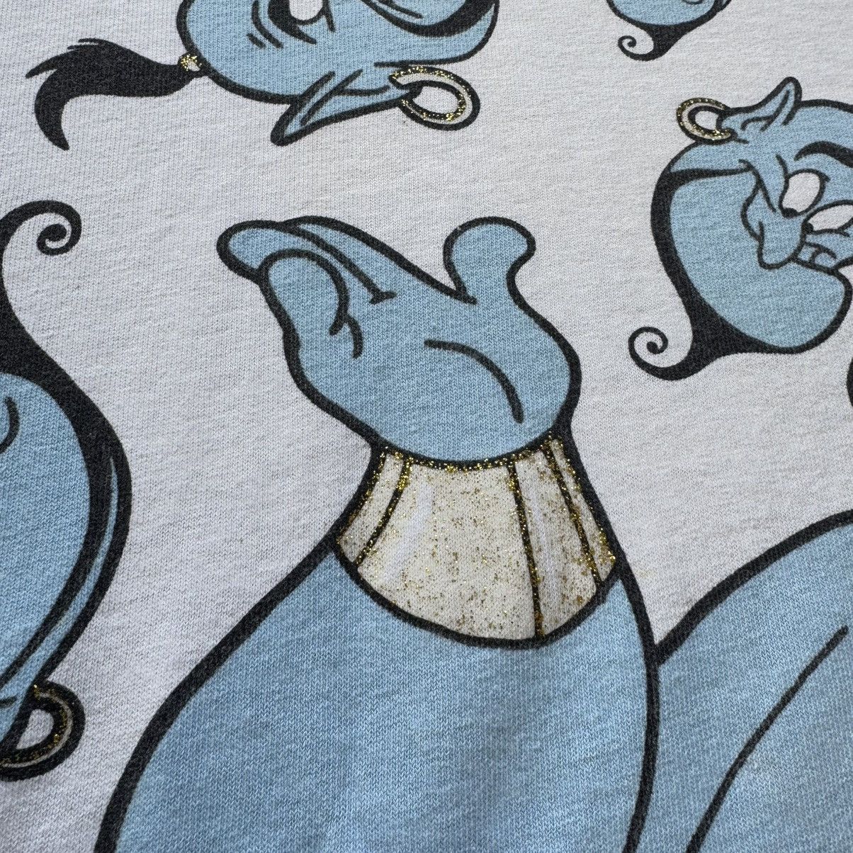 Disney × Vintage Vintage 80’s - 90’s Aladdin The Genie AOP Graphic T-shirt Size US S / EU 44-46 / 1 - 3 Thumbnail