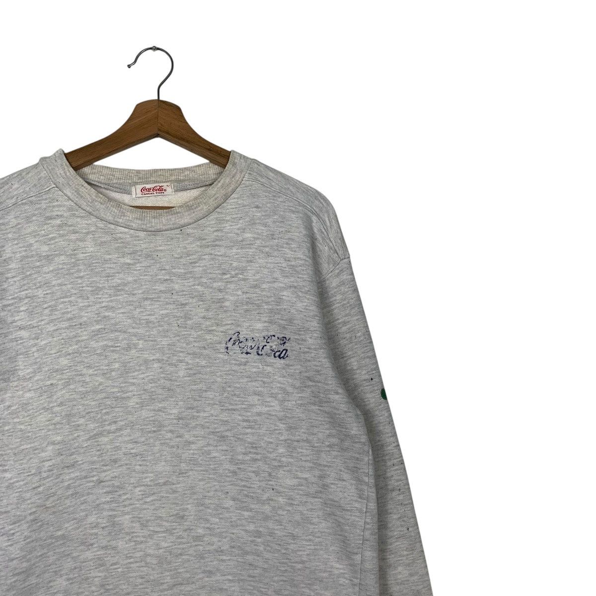 Coca Cola Vintage 90s Coca Cola Crewneck Sweatshirt Size US L / EU 52-54 / 3 - 5 Thumbnail
