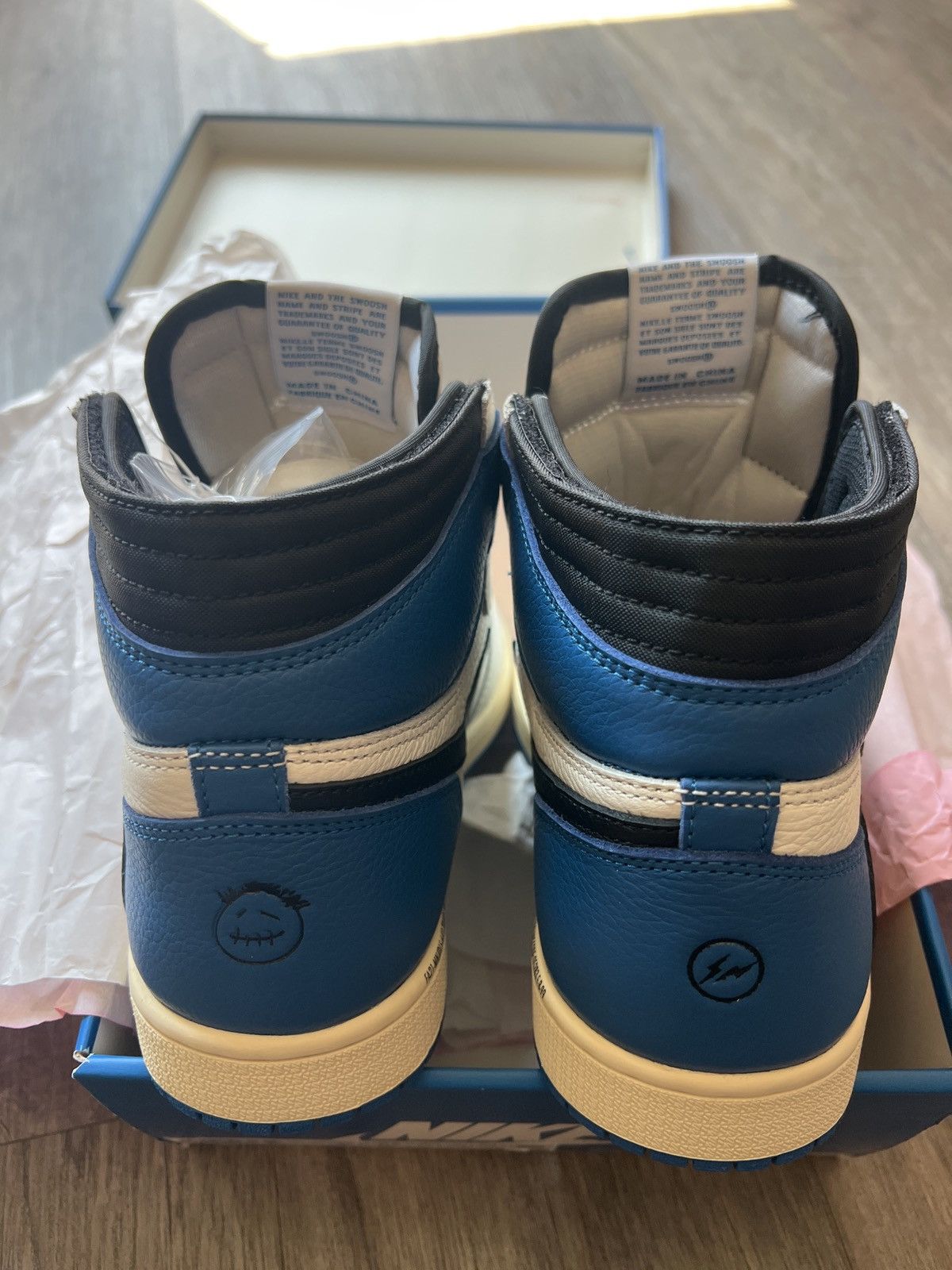Jordan Brand Jordan 1 High Travis Scott x Fragment SP Size US 8.5 / EU 41-42 - 8 Thumbnail