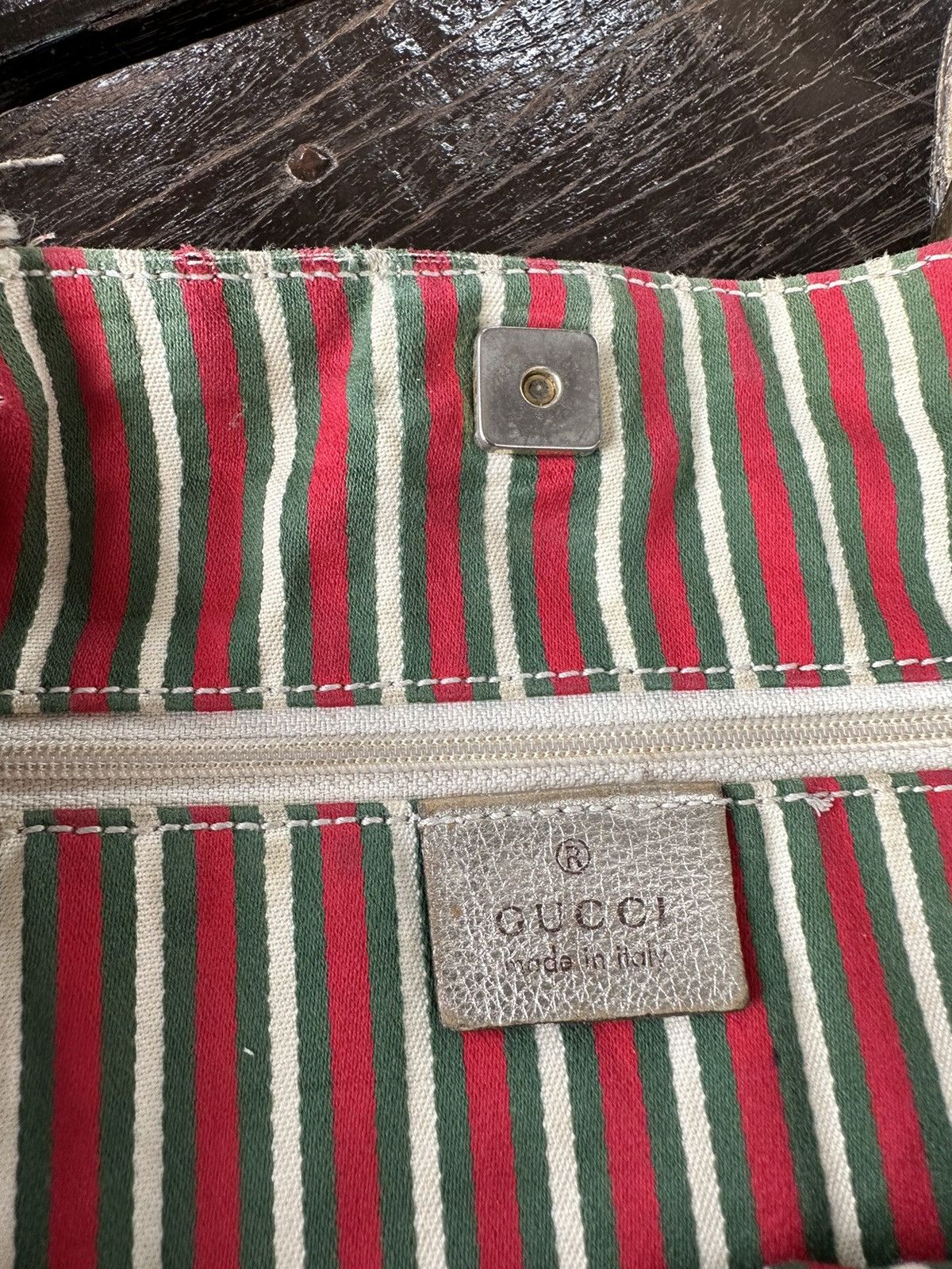 Gucci Vintage gucci hand tote bag Size ONE SIZE - 7 Thumbnail