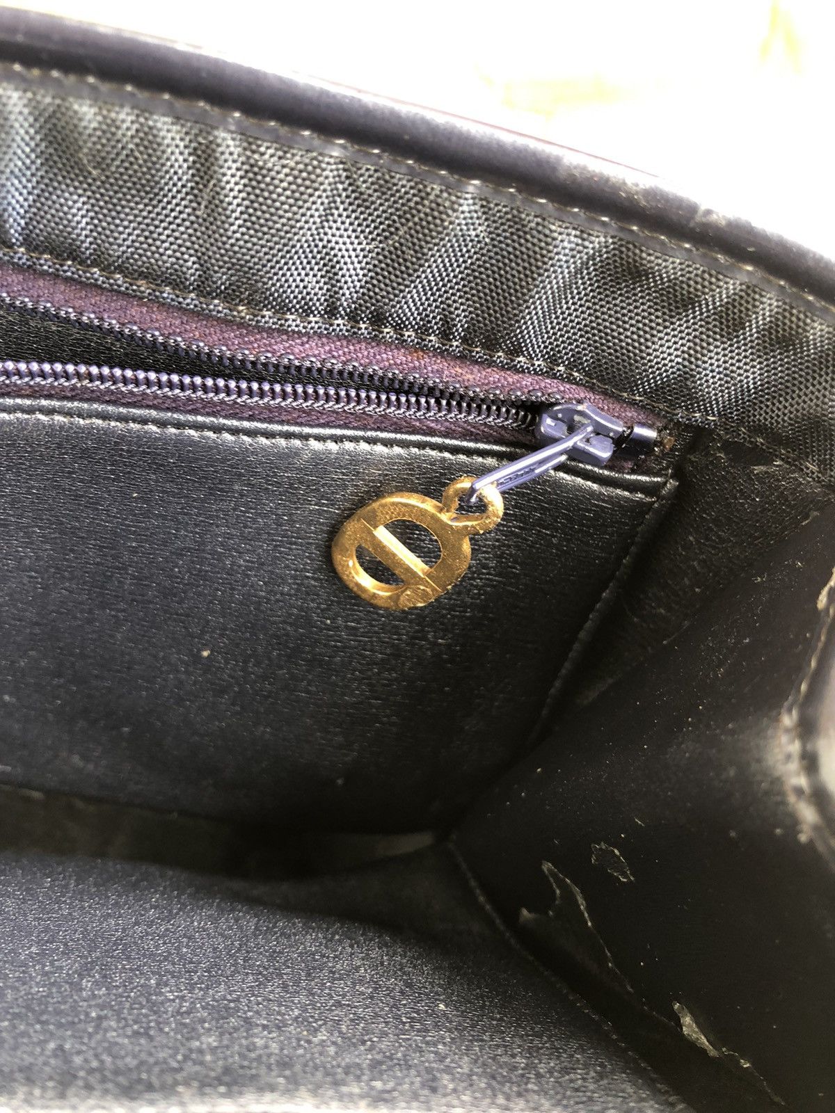 Dior Authentic Vintage Christian Dior Hand Bag Size ONE SIZE - 12 Thumbnail