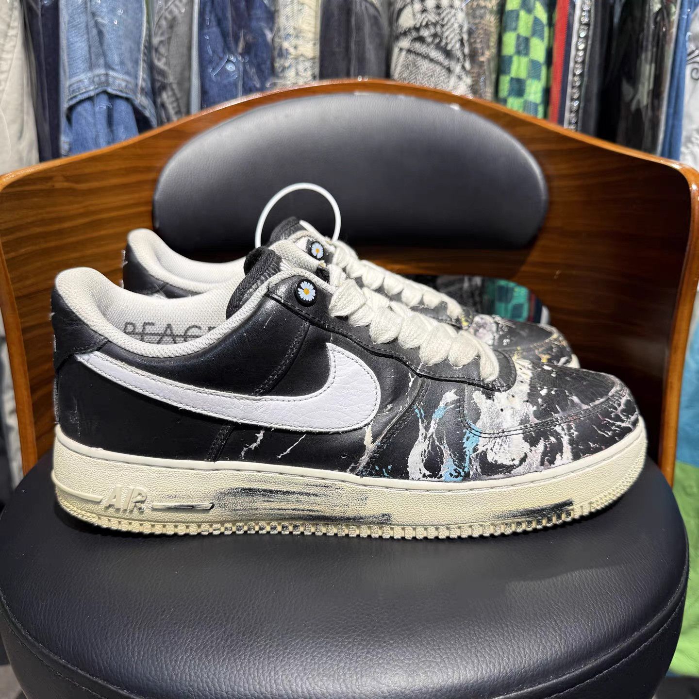 Nike Nike Air Force 1 x G-Dragon 1.0 Sneakers K15 Size US 13 / EU 46 - 4 Thumbnail