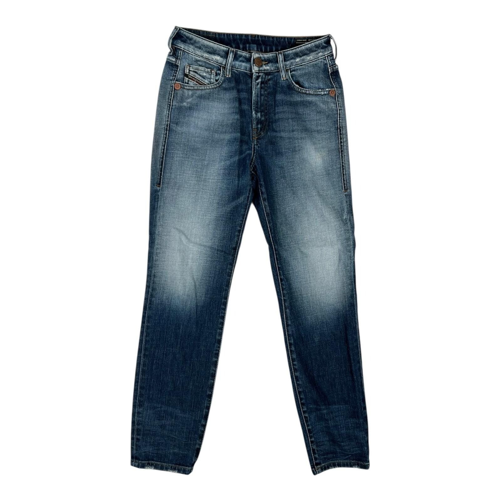 Diesel Diesel Jeans Womens 27x32 Blue D-Joy Slim Straight Leg Stret Size 27" / US 4 / IT 40 - 1 Thumbnail