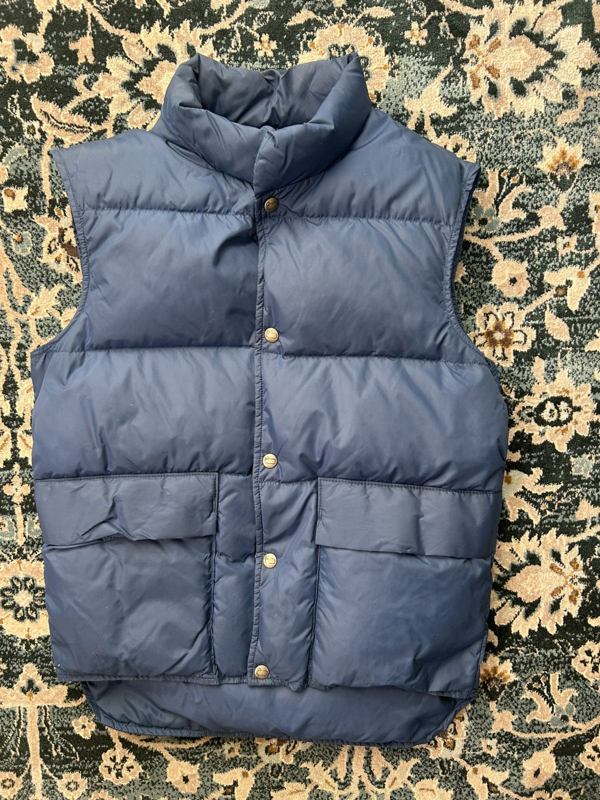 Woolrich Woolen Mills Woolrich Down Vest Navy USA Made Vintage 70s–80s S Rare Size US S / EU 44-46 / 1 - 2 Thumbnail