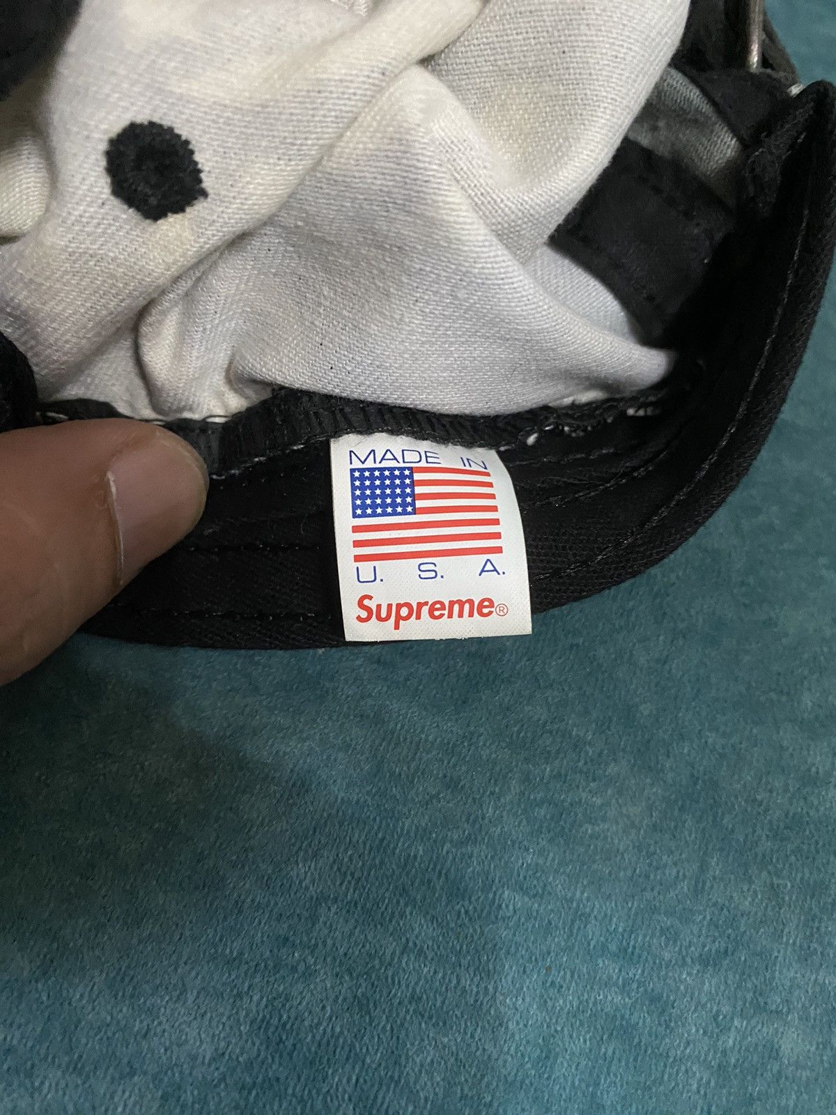 Supreme Supreme Washed Chino Cap Size ONE SIZE - 4 Thumbnail