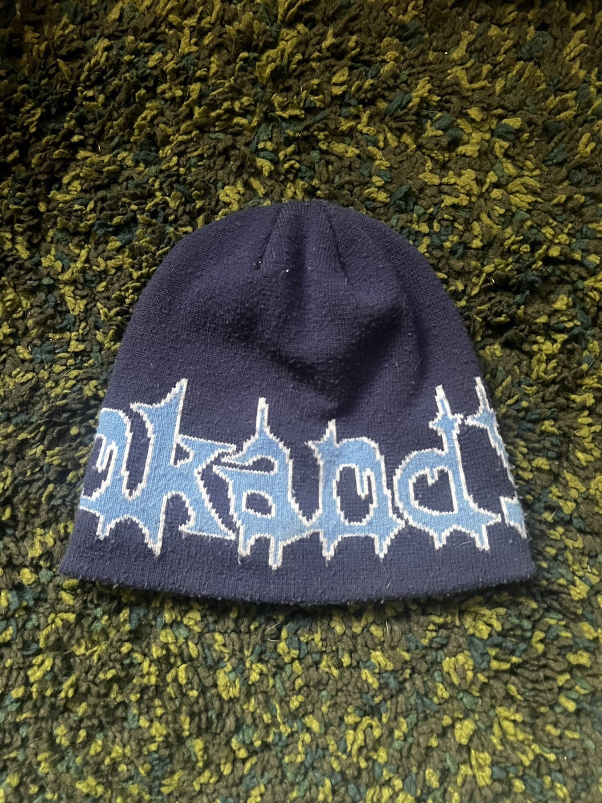 帽子 punkandyo beanie PUNKANDYO_WEBSITE_BLACK_SKULLY