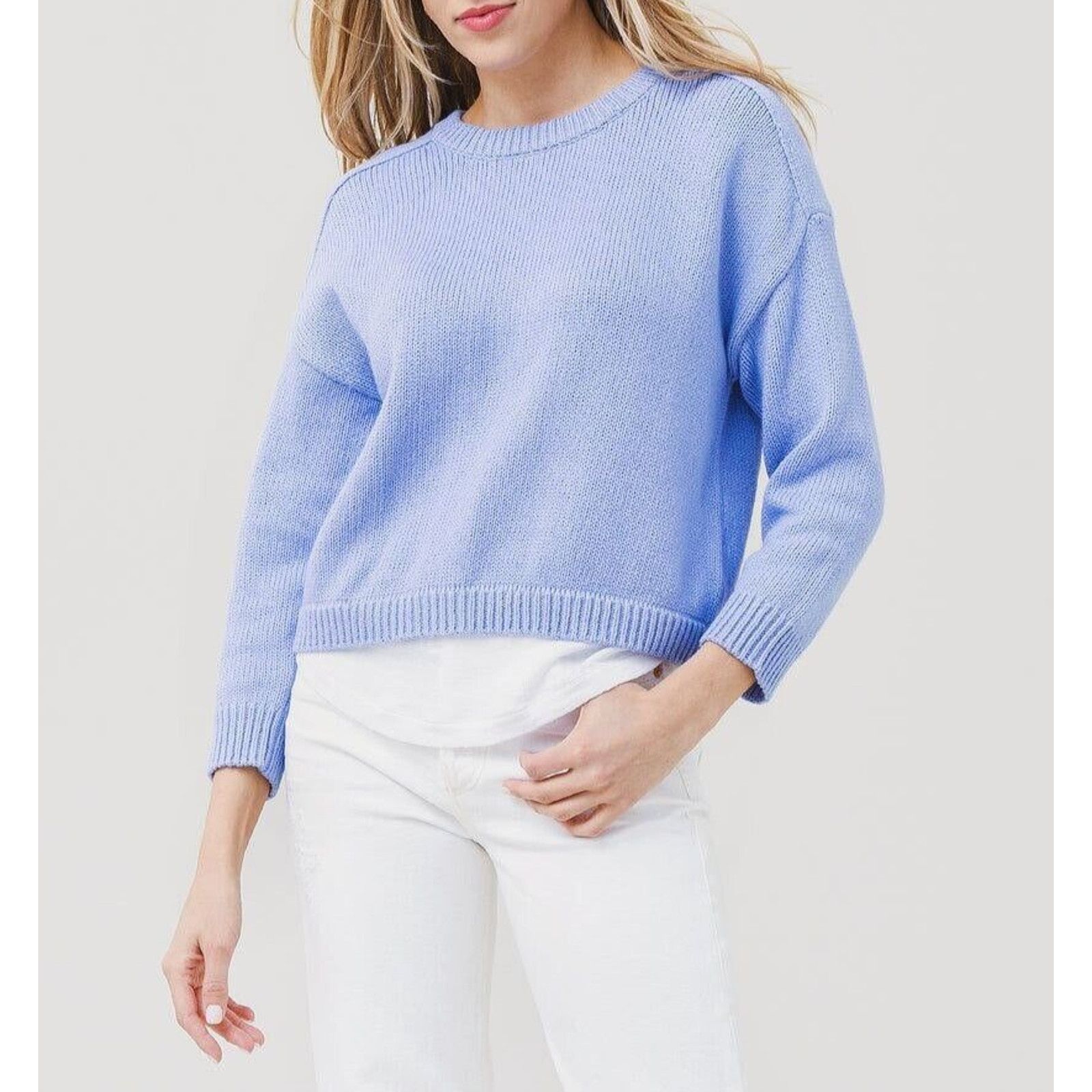 Brochu Walker BROCHU WALKER Cashmere Corbin Looker Layered Top L A000481 Size L / US 10 / IT 46 - 1 Thumbnail