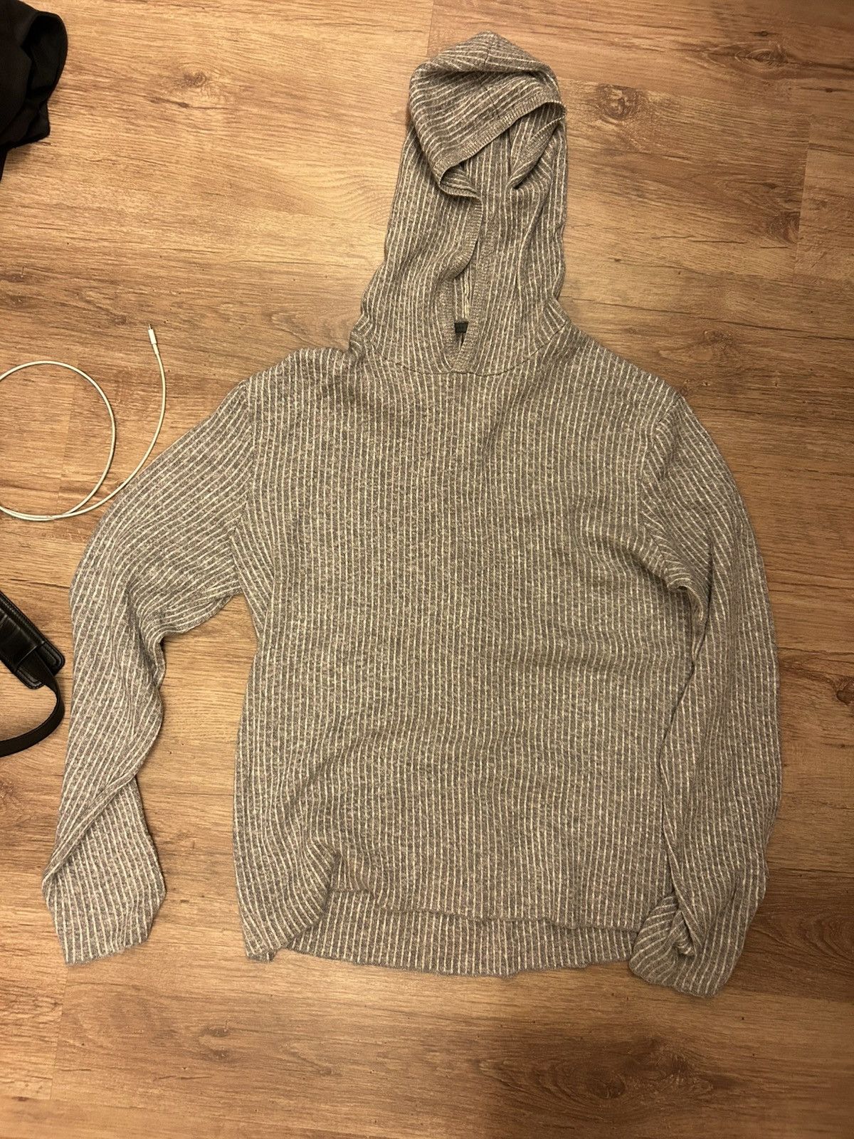John Varvatos John varvatos cashmere knit hoodie Size US L / EU 52-54 / 3 - 1 Thumbnail