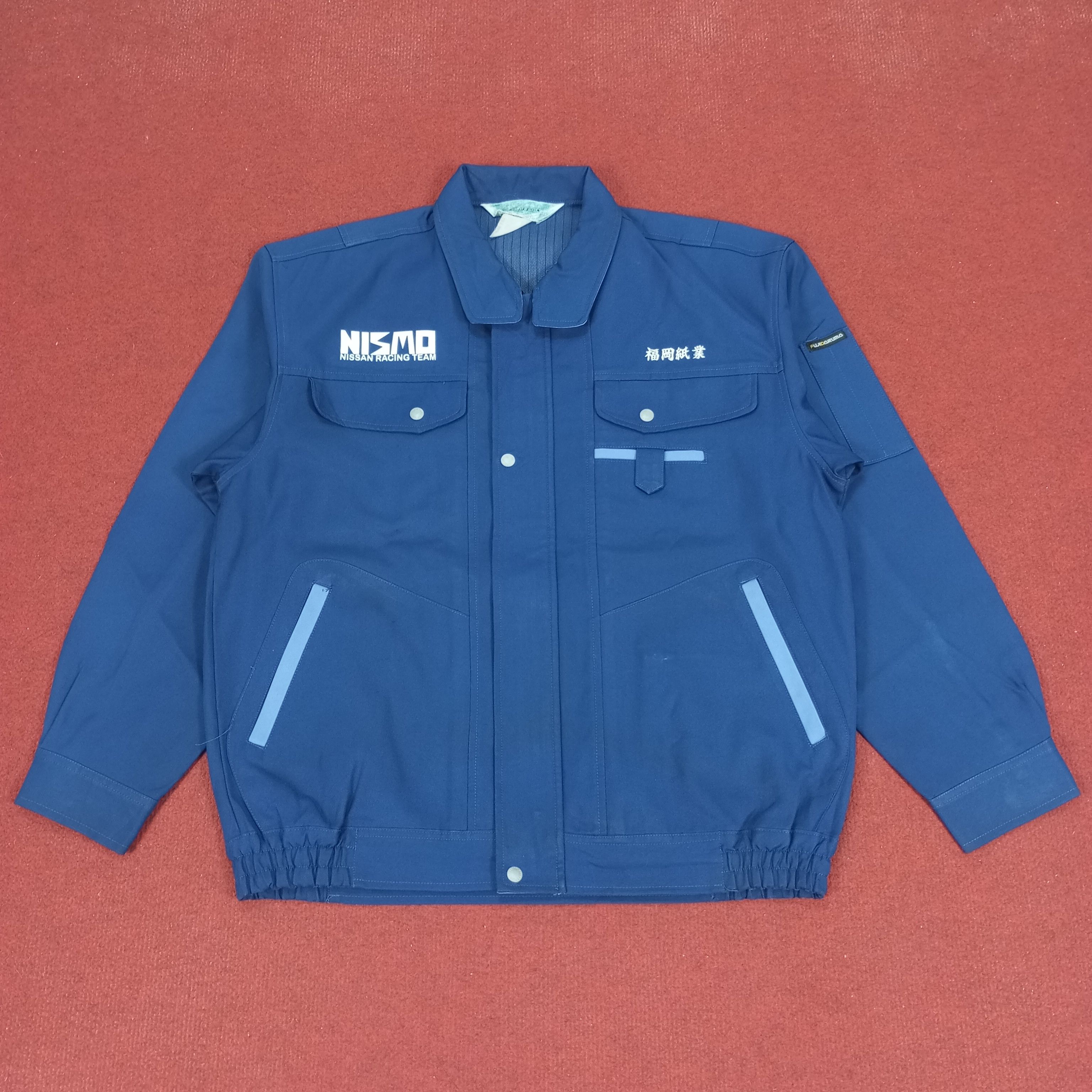 Japanese Brand × Vintage Nismo Nissan Racing Team Motorsports Custom Art Jacket Size US L / EU 52-54 / 3 - 3 Thumbnail