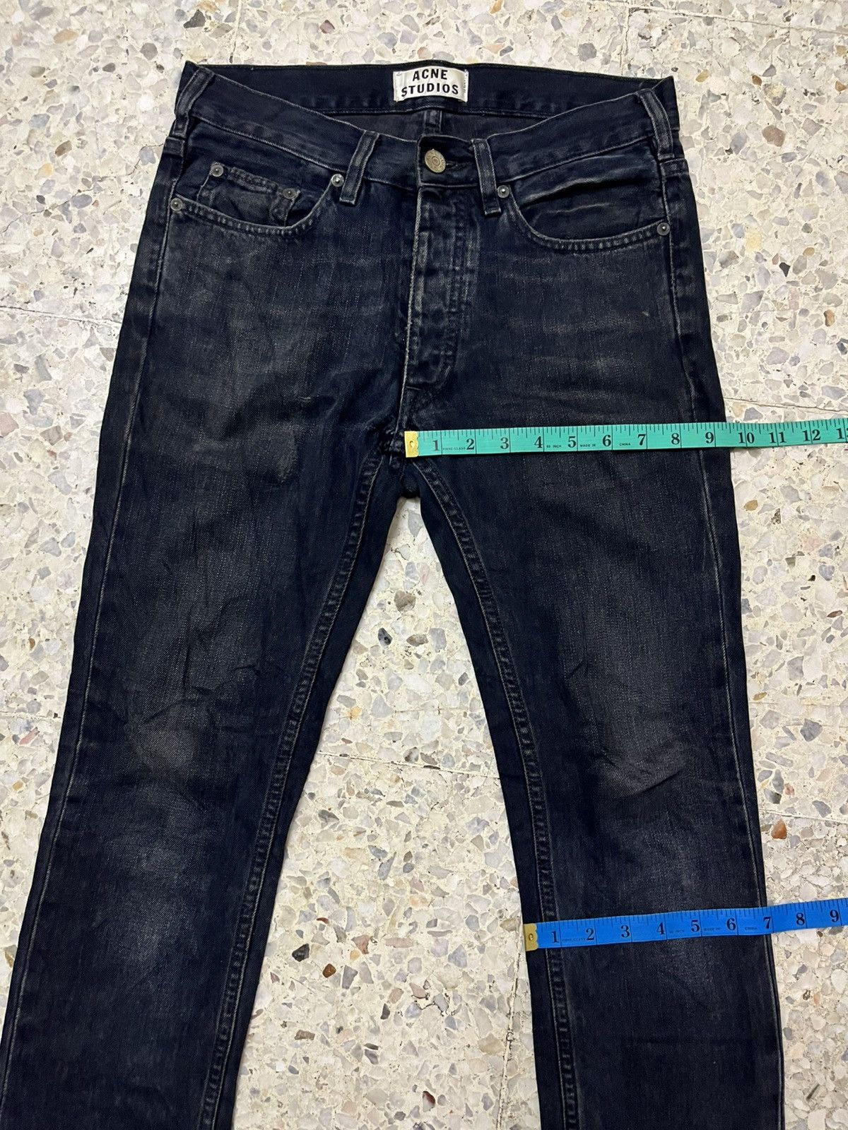 Acne Studios Acne Studios Roc Lana model Black Denim Jeans Size US 30 / EU 46 - 14 Thumbnail