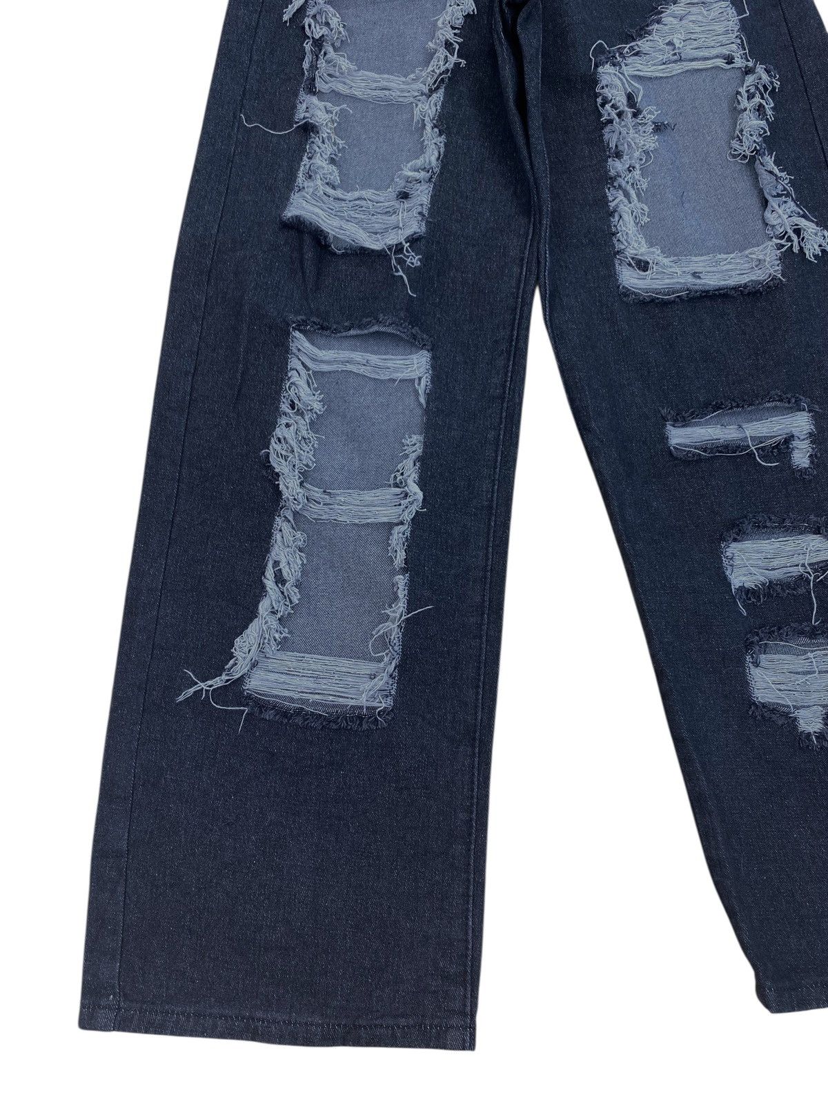 Japanese Brand Japanese Brand Black Wash Distressed Style Baggy Jeans Size US 28 / EU 44 - 5 Thumbnail